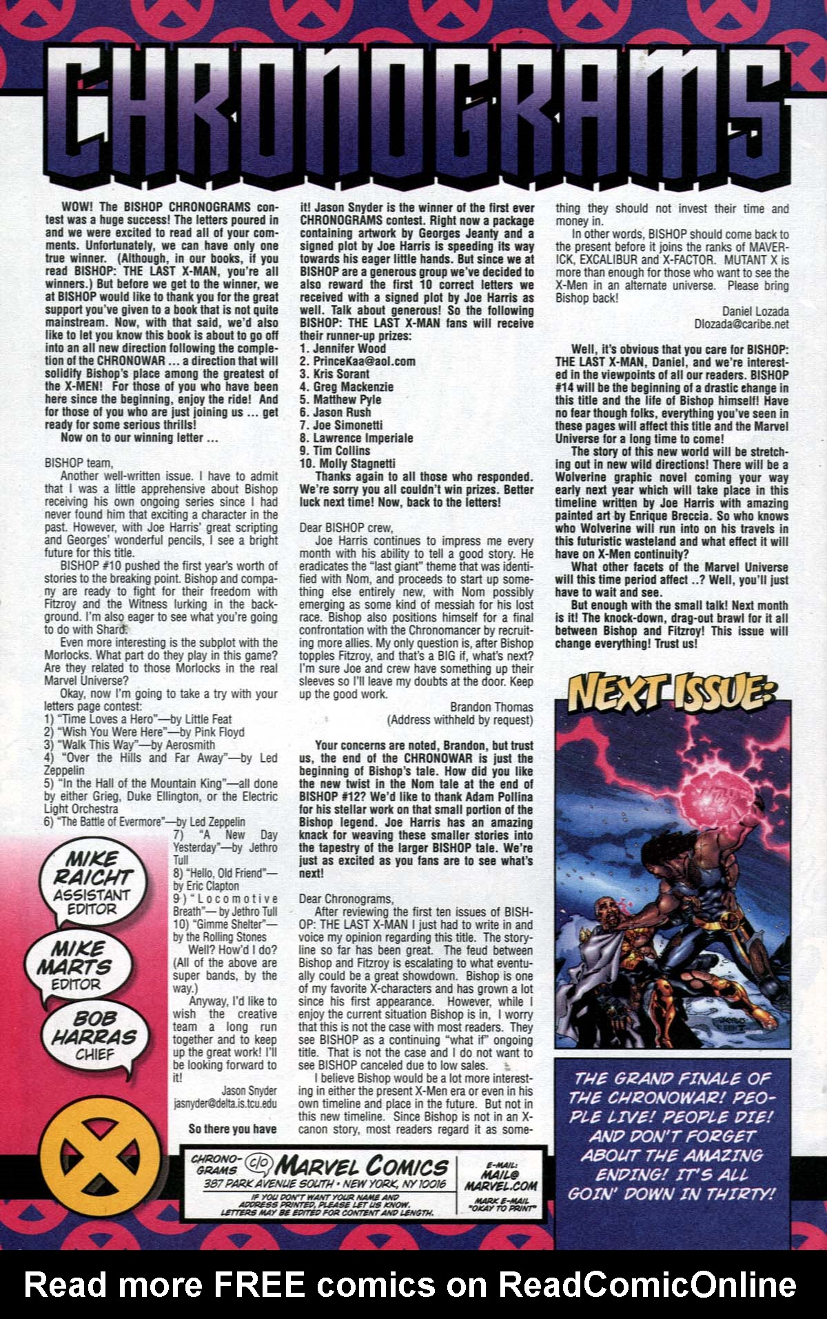 Read online Bishop: The Last X-Man comic -  Issue #13 - 25