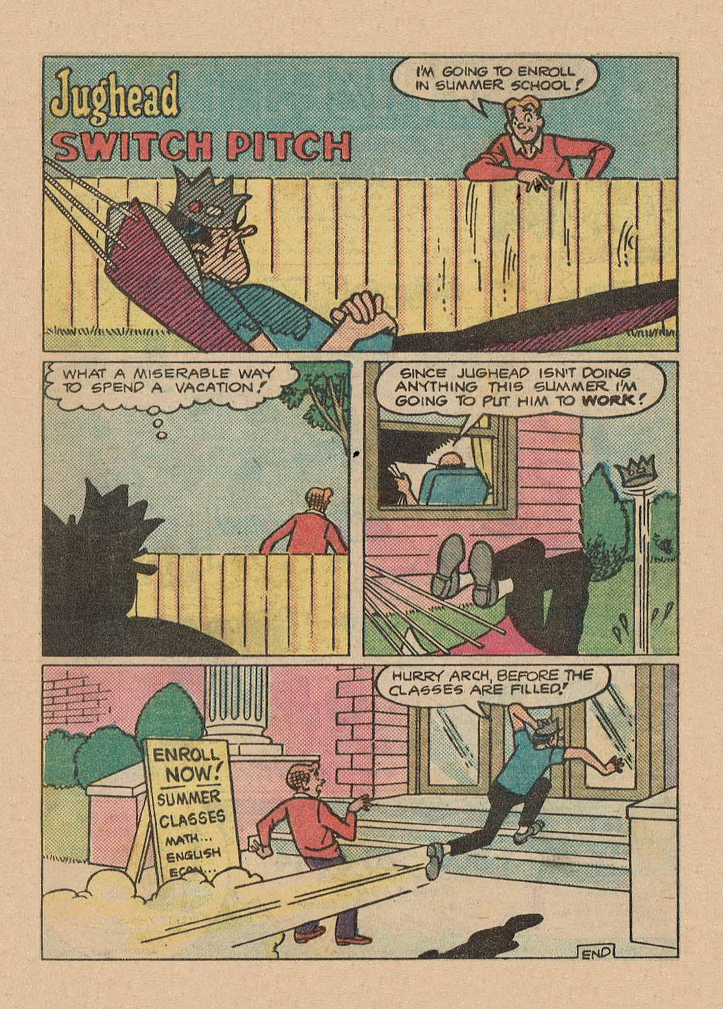 Read online Jughead Jones Comics Digest comic -  Issue #46 - 129