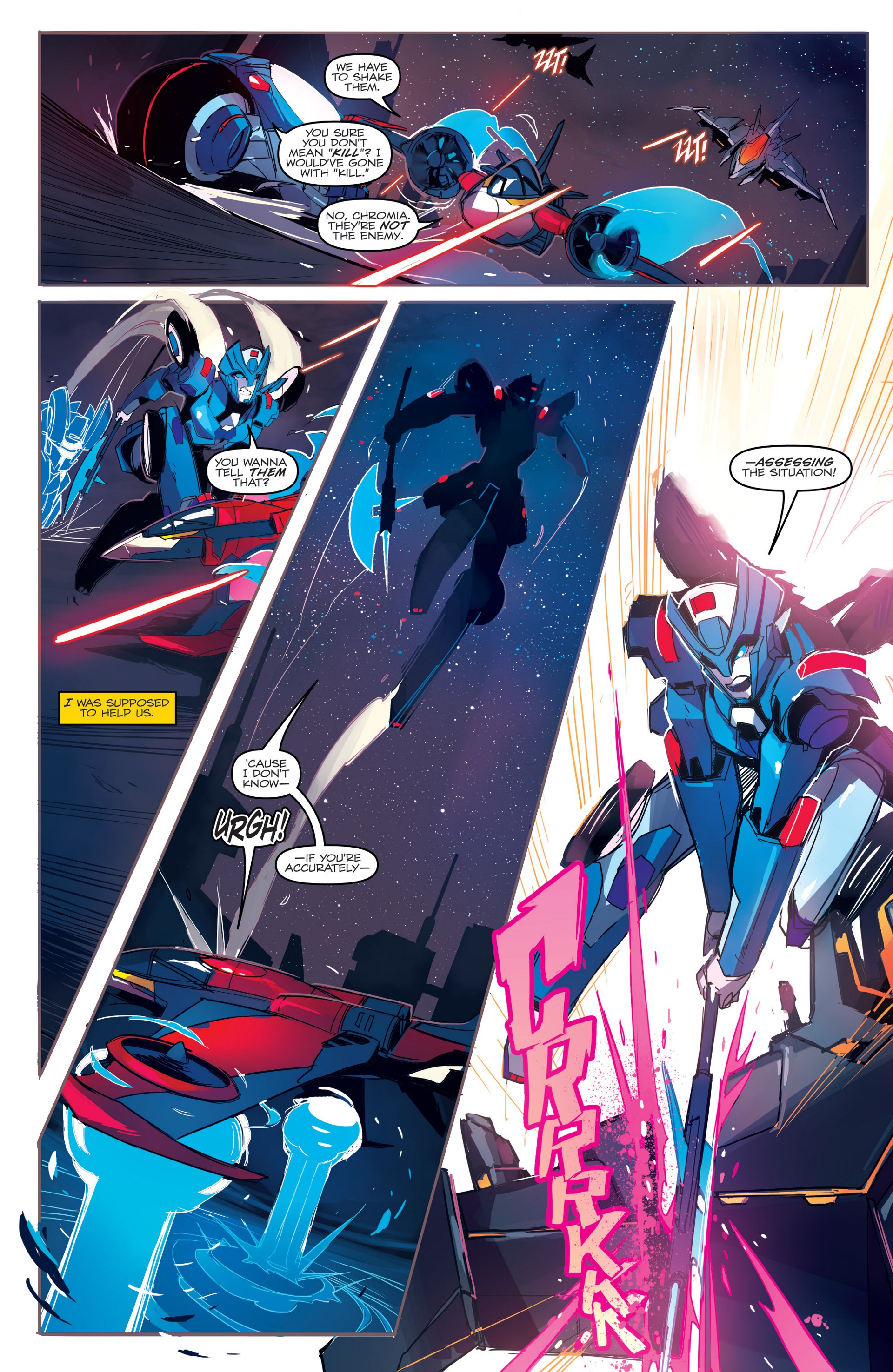 Read online The Transformers: Windblade (2014) comic -  Issue #4 - 7