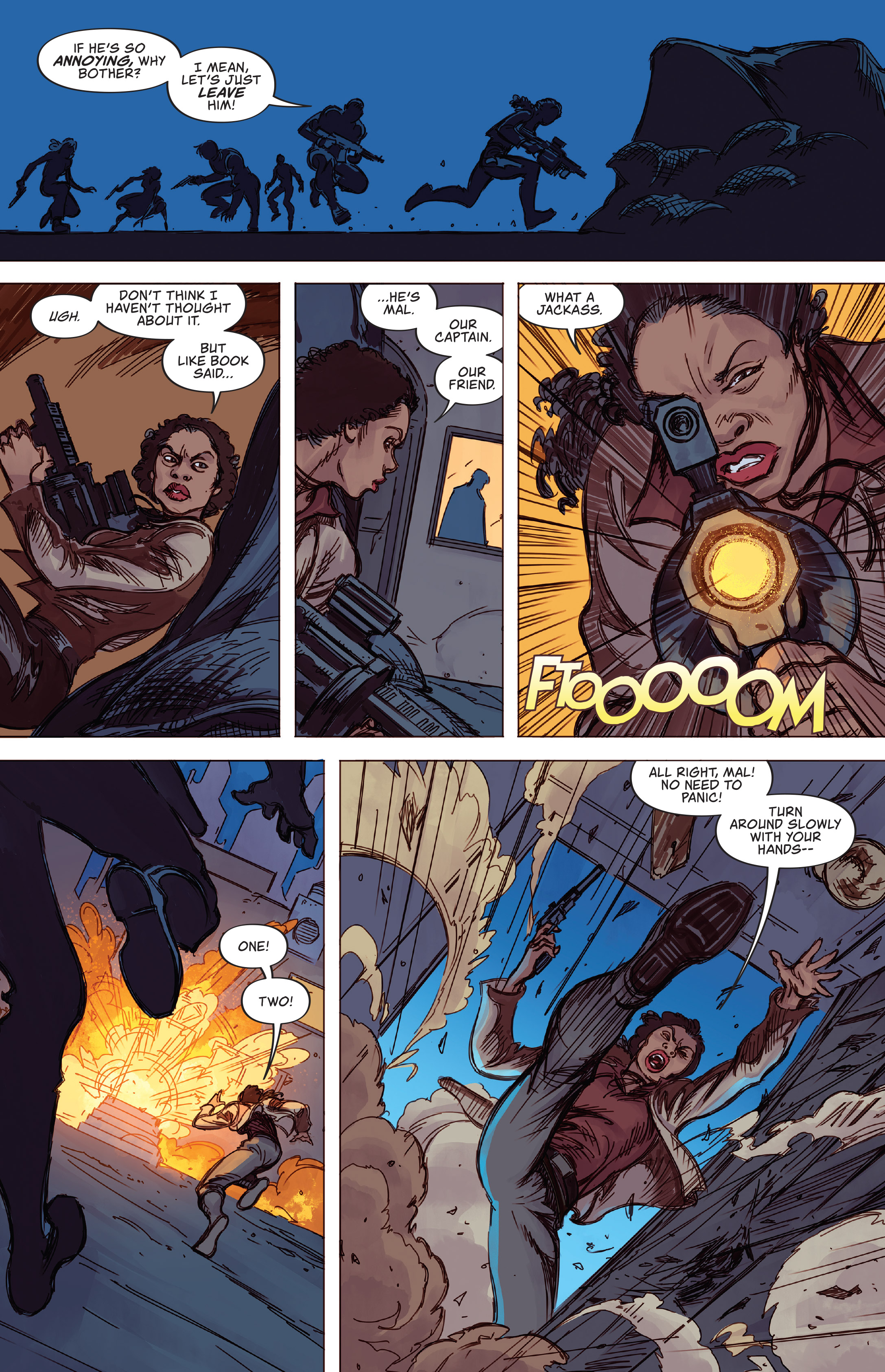 Read online Firefly: Blue Sun Rising comic -  Issue # _Deluxe Edition (Part 3) - 87