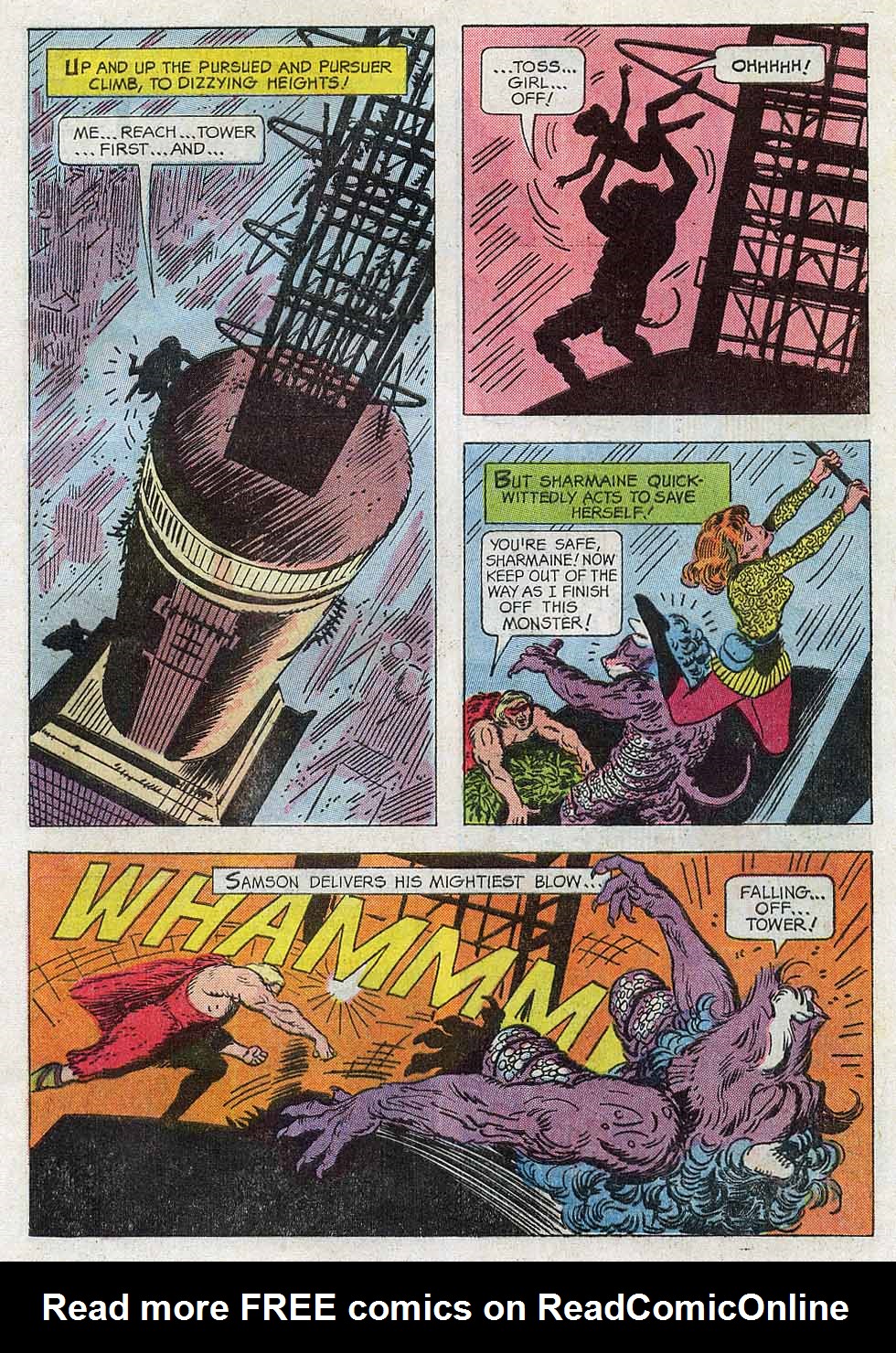 Read online Mighty Samson (1964) comic -  Issue #5 - 33
