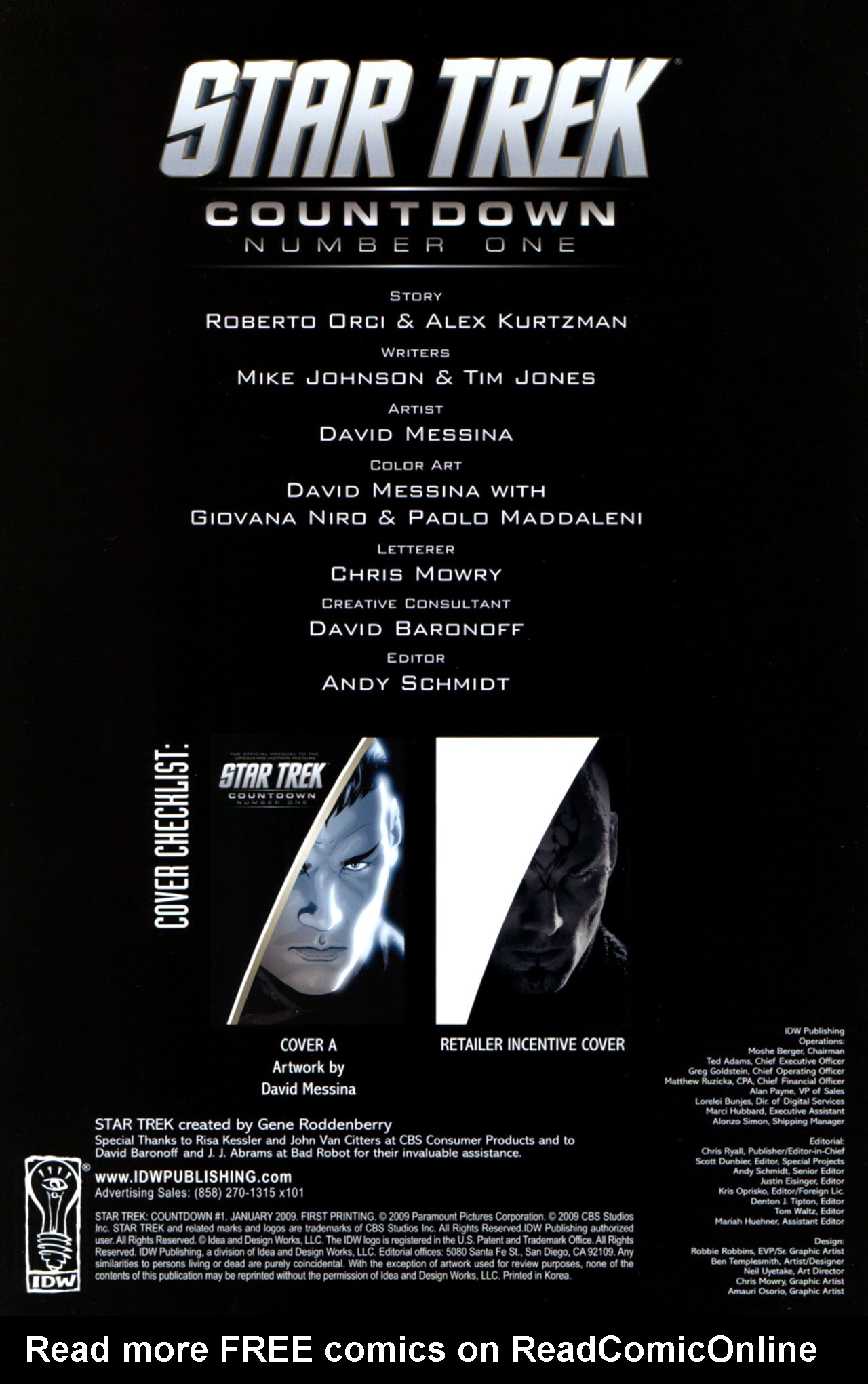 Read online Star Trek: Countdown comic -  Issue #1 - 2