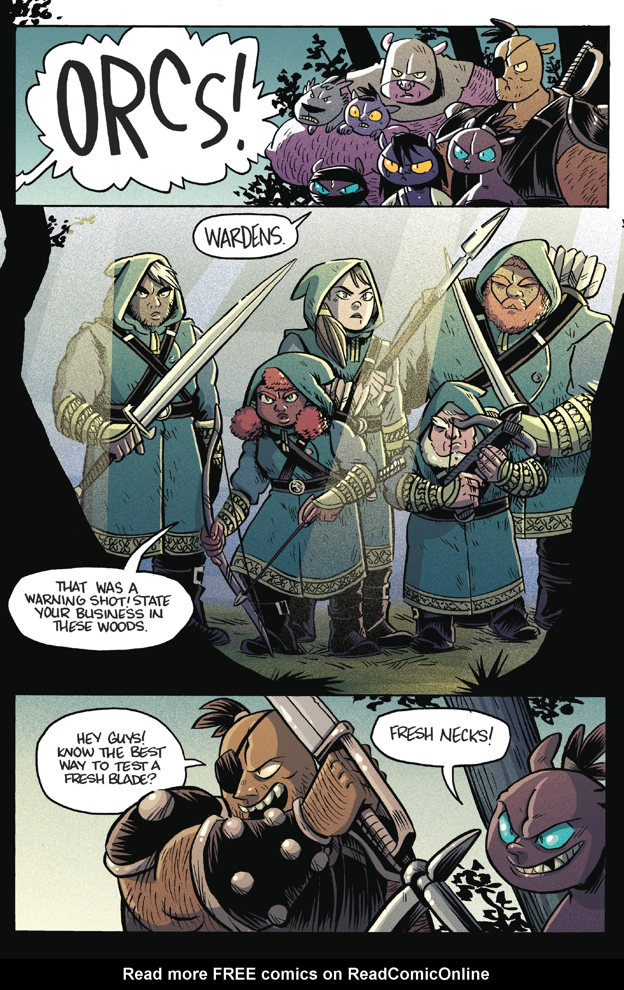 Read online ORCS! comic -  Issue #5 - 24