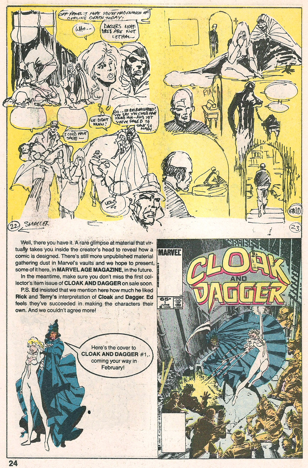 Read online Marvel Age comic -  Issue #25 - 25