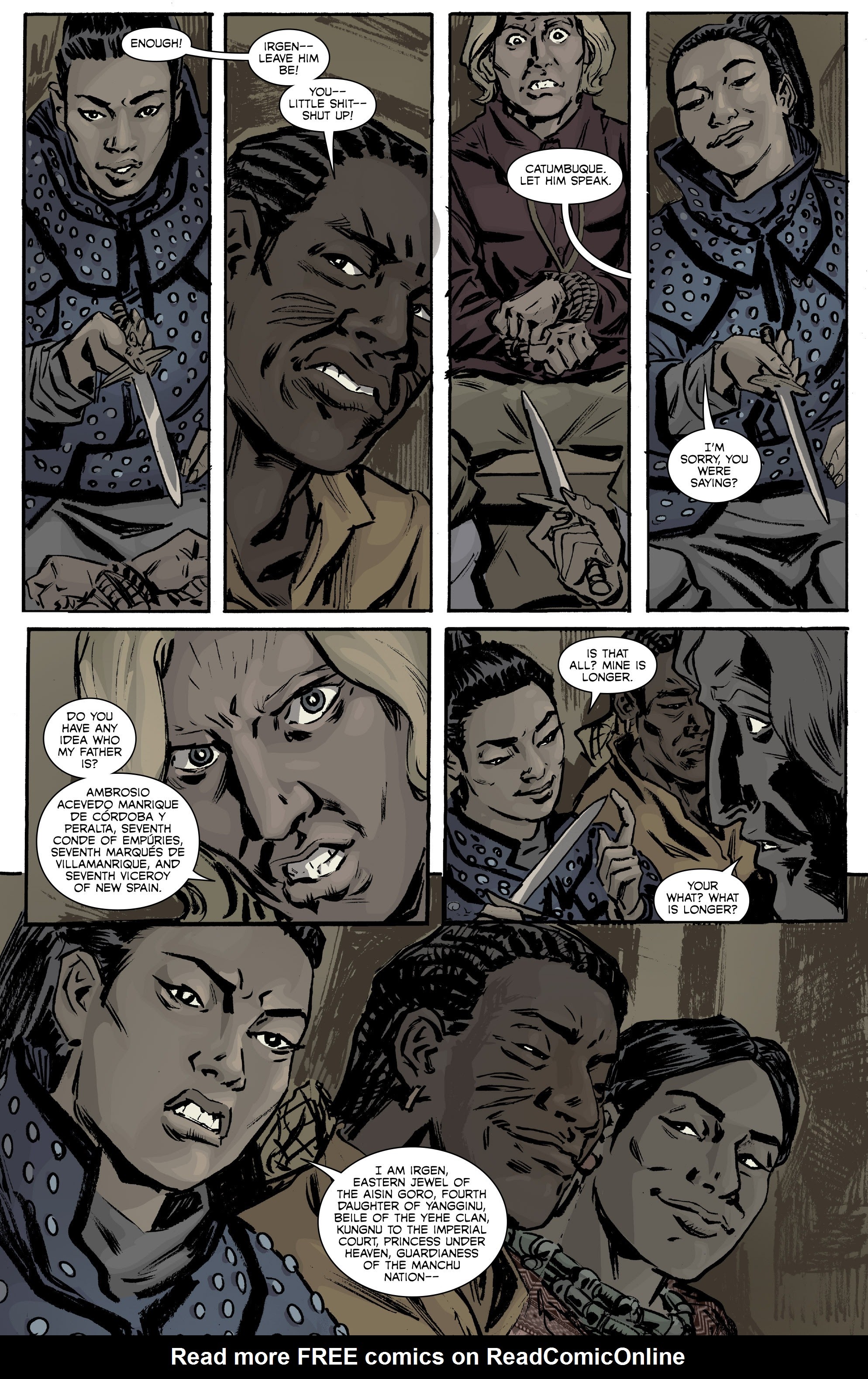 Read online Cimarronin: Fall of the Cross comic -  Issue # TPB - 27