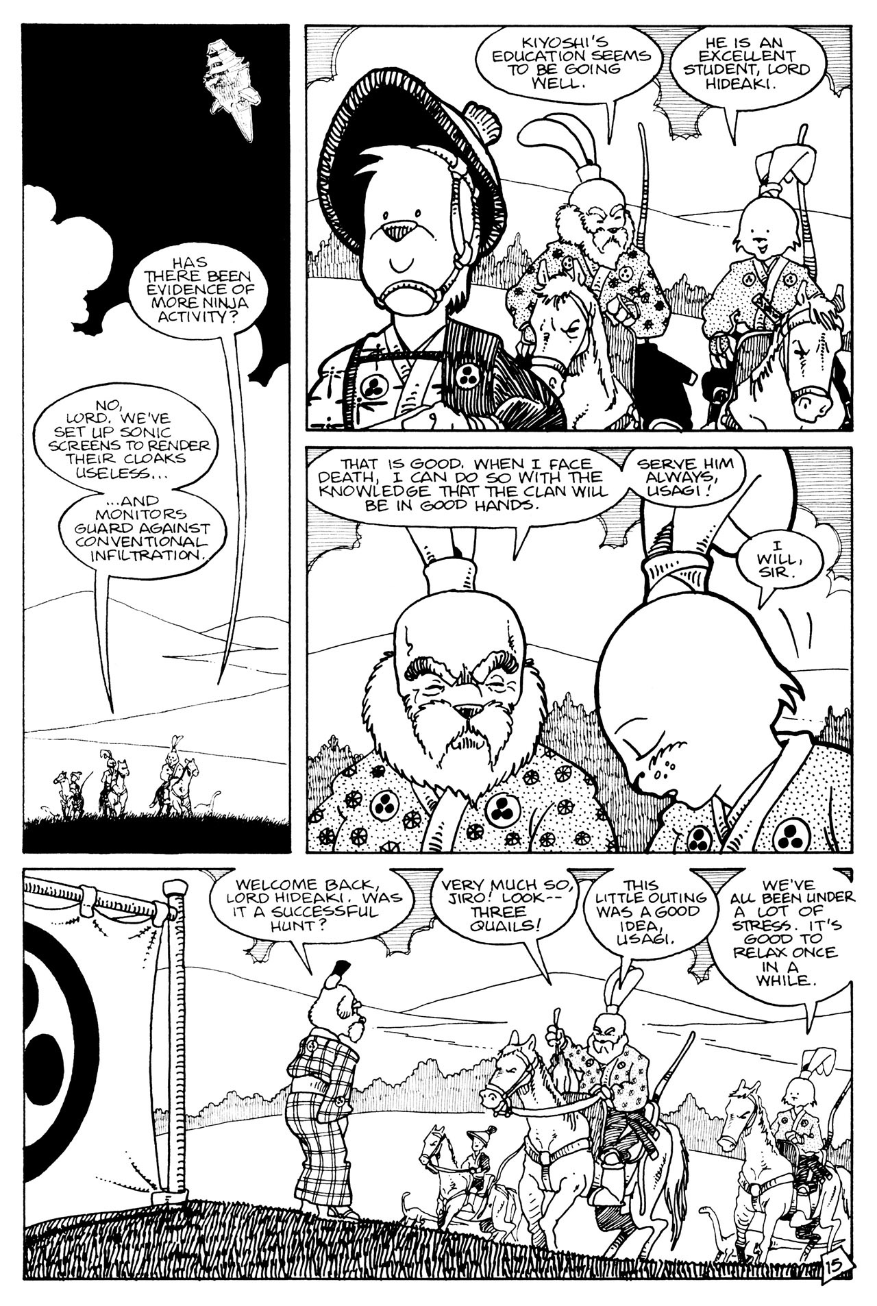Read online Space Usagi (1992) comic -  Issue #1 - 16