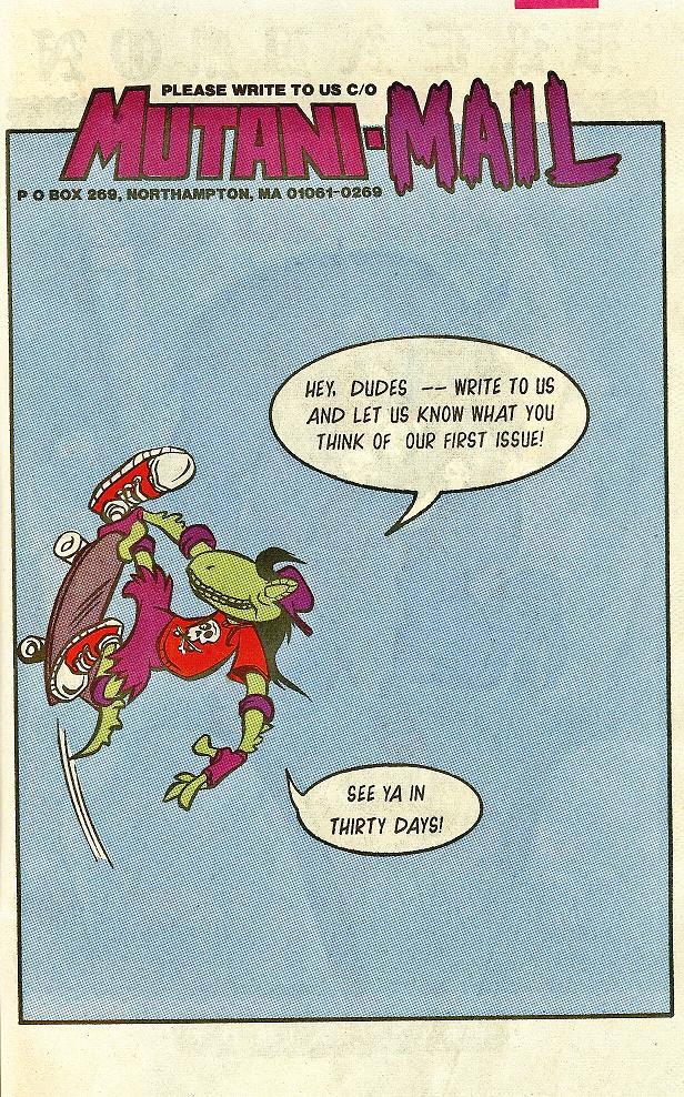 Read online Mighty Mutanimals (1992) comic -  Issue #1 - 32