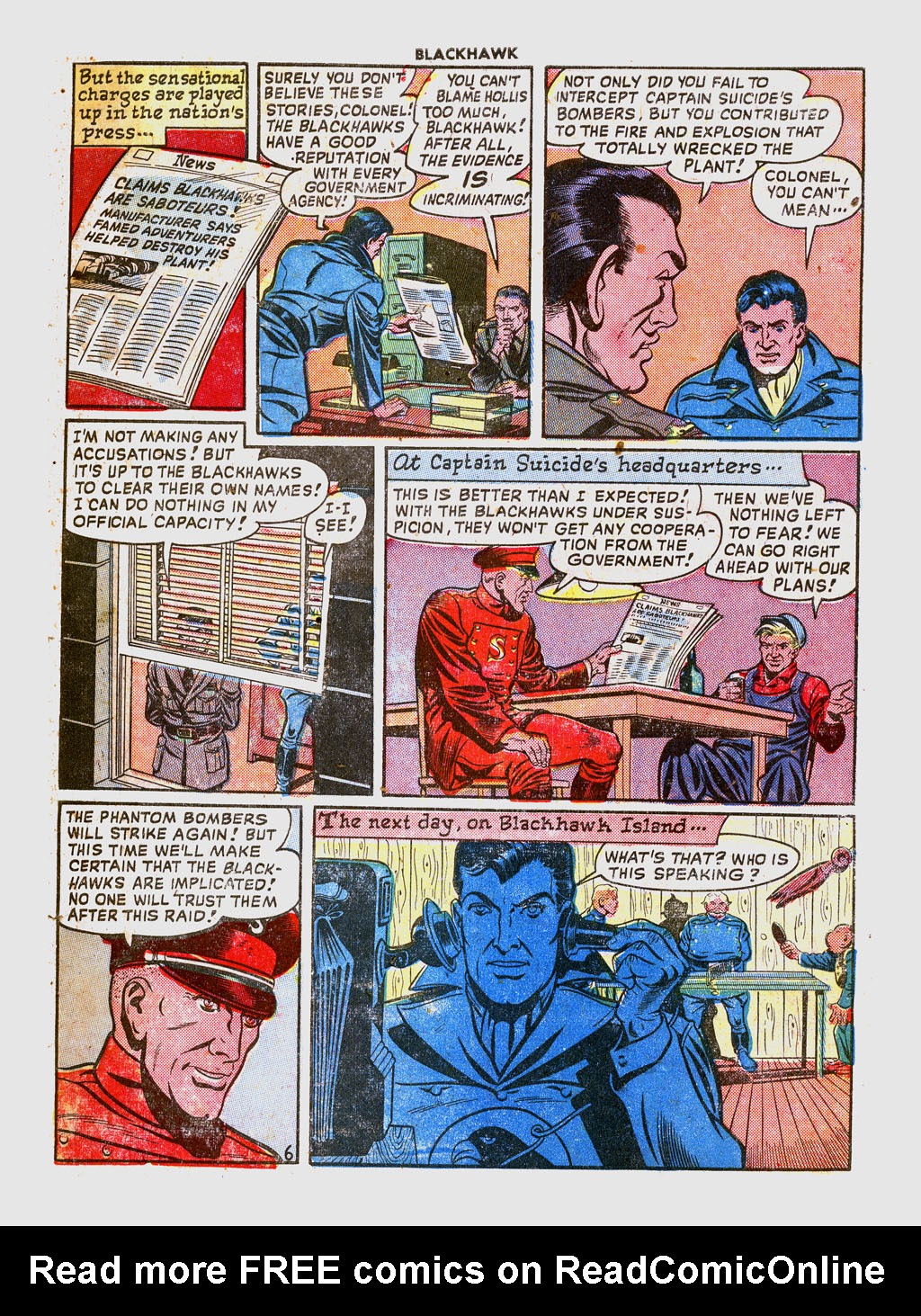 Read online Blackhawk (1957) comic -  Issue #24 - 30