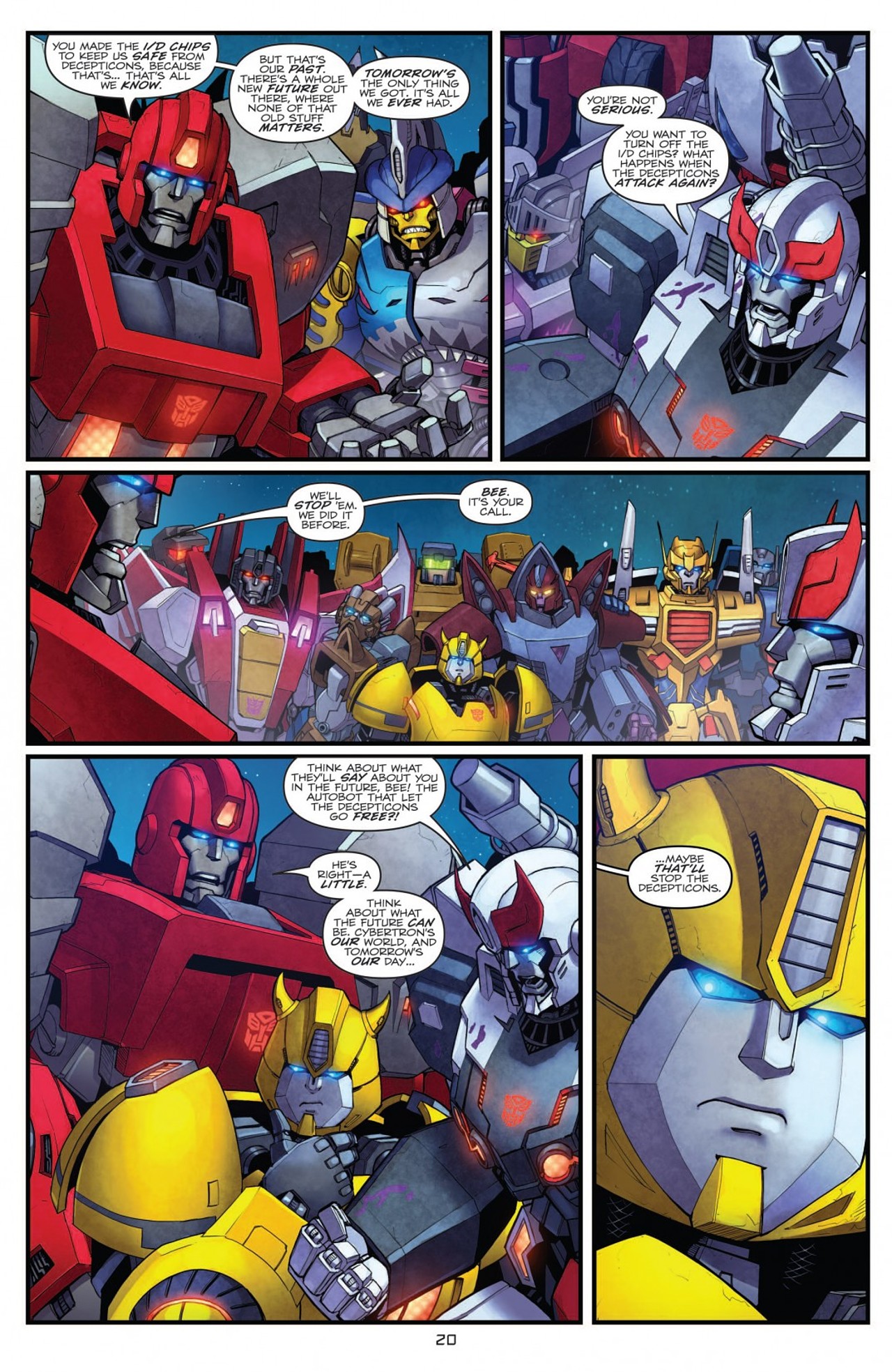 Read online Transformers: Robots In Disguise (2012) comic -  Issue #5 - 24