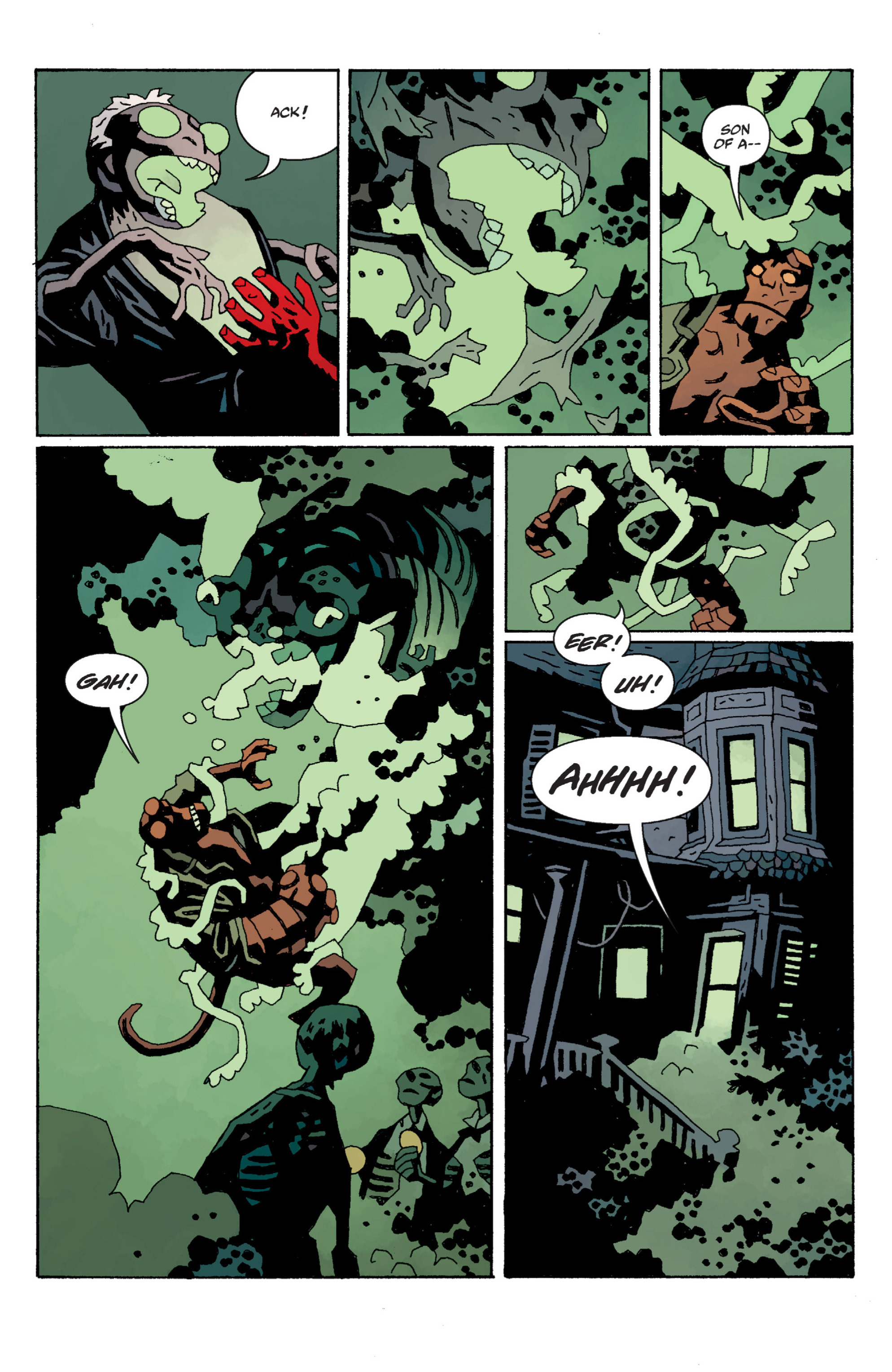 Read online Hellboy comic -  Issue #11 - 152