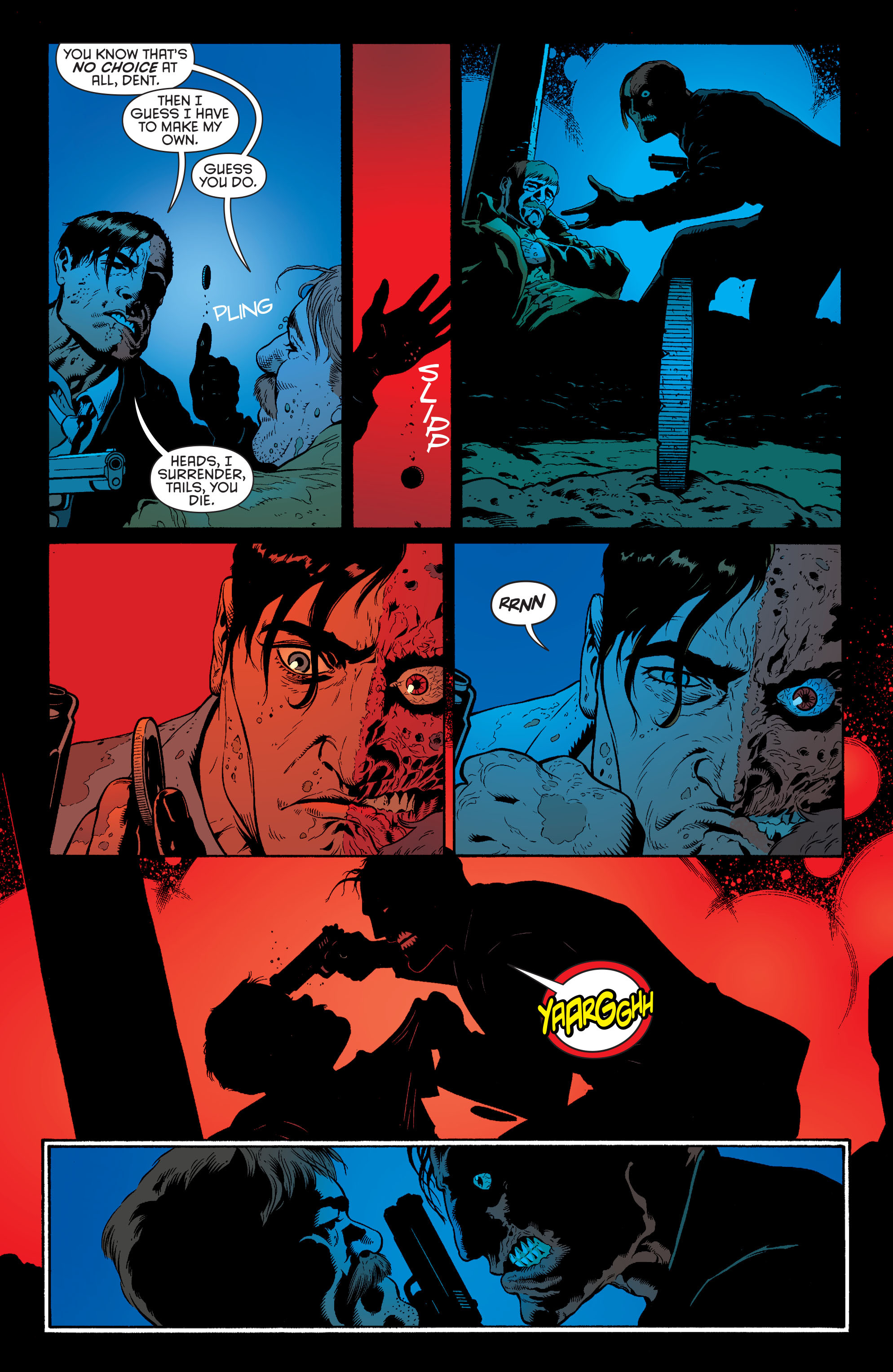 Read online Batman and Robin (2011) comic -  Issue #28 - Batman and Two-Face - 14