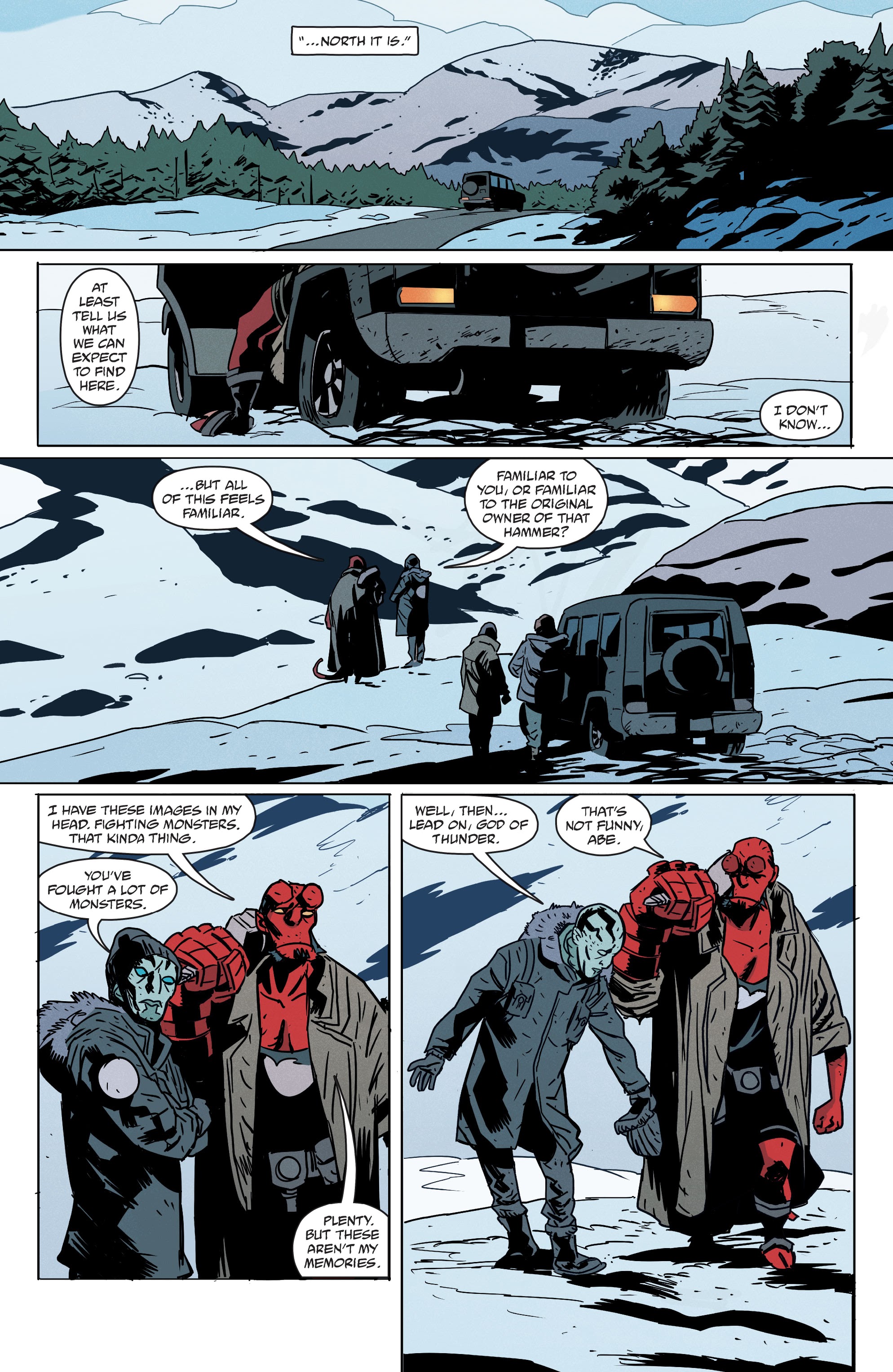 Read online Hellboy: The Bones of Giants comic -  Issue #1 - 14