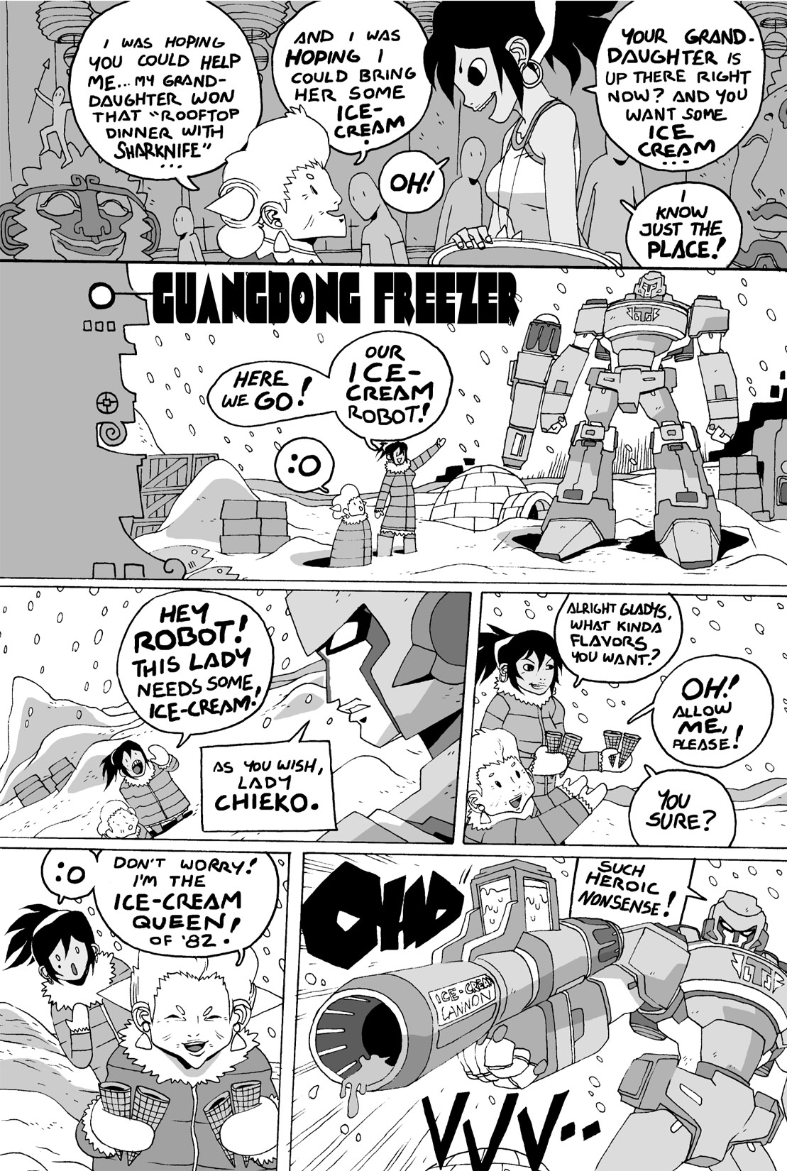 Read online Sharknife comic -  Issue # TPB 2 - 77