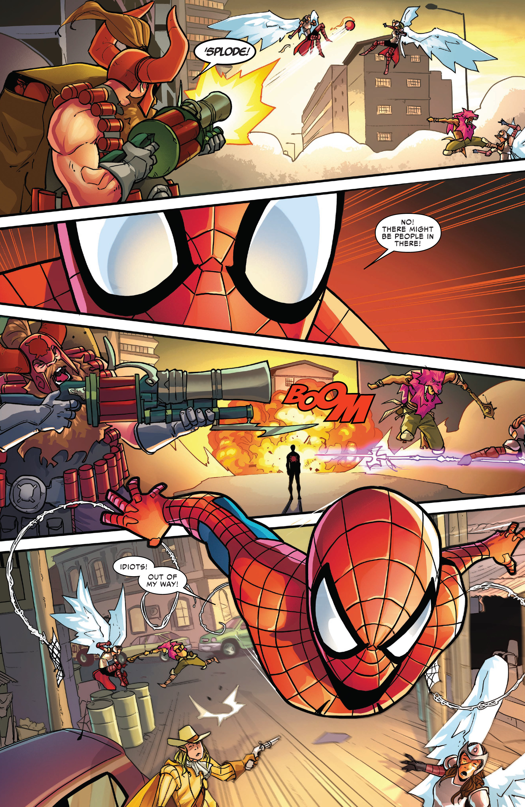 Read online War of the Realms: Spider-Man & the League of Realms comic -  Issue # _TPB - 16