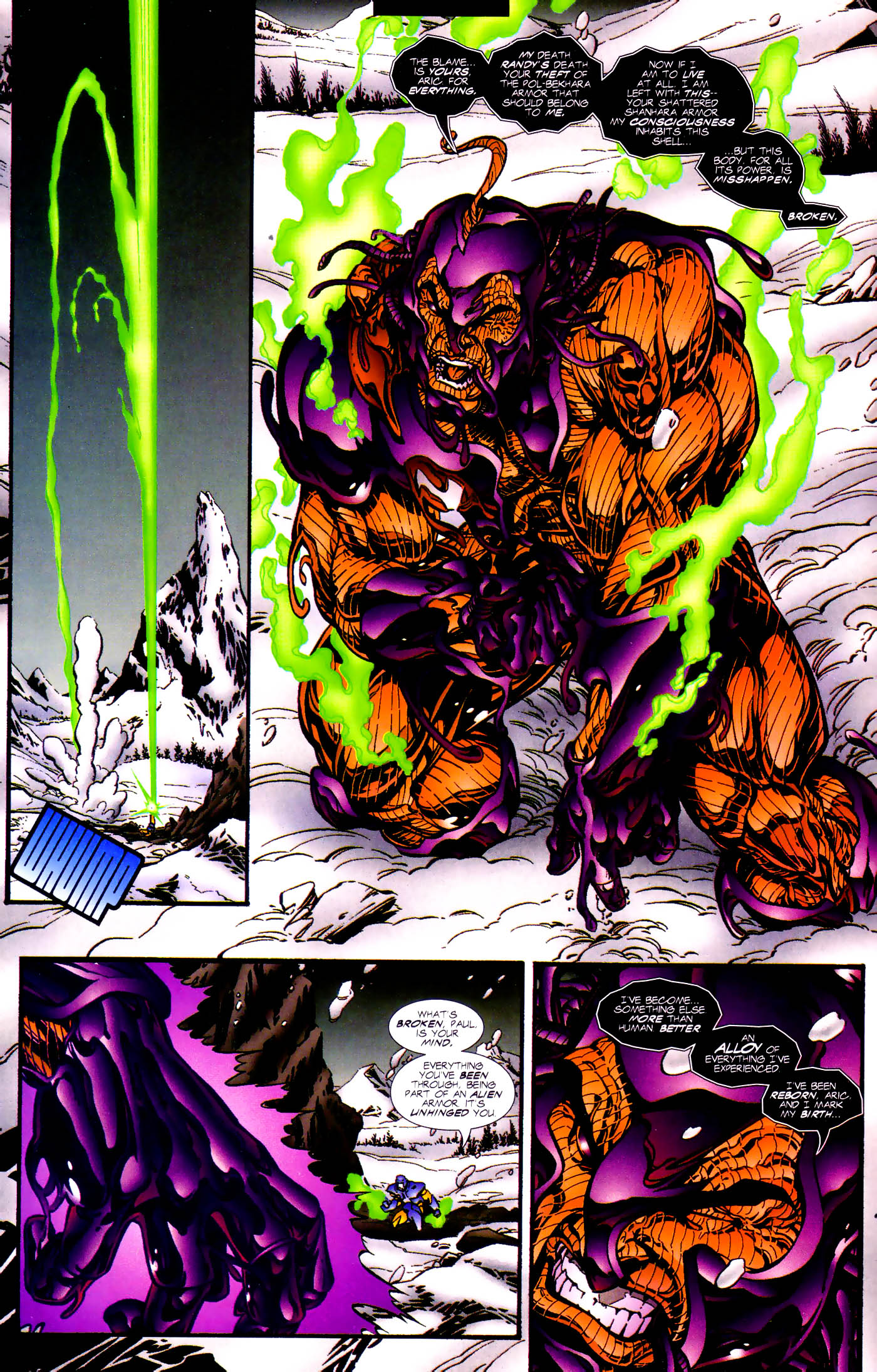 Read online X-O Manowar (1992) comic -  Issue #50 - O - 6