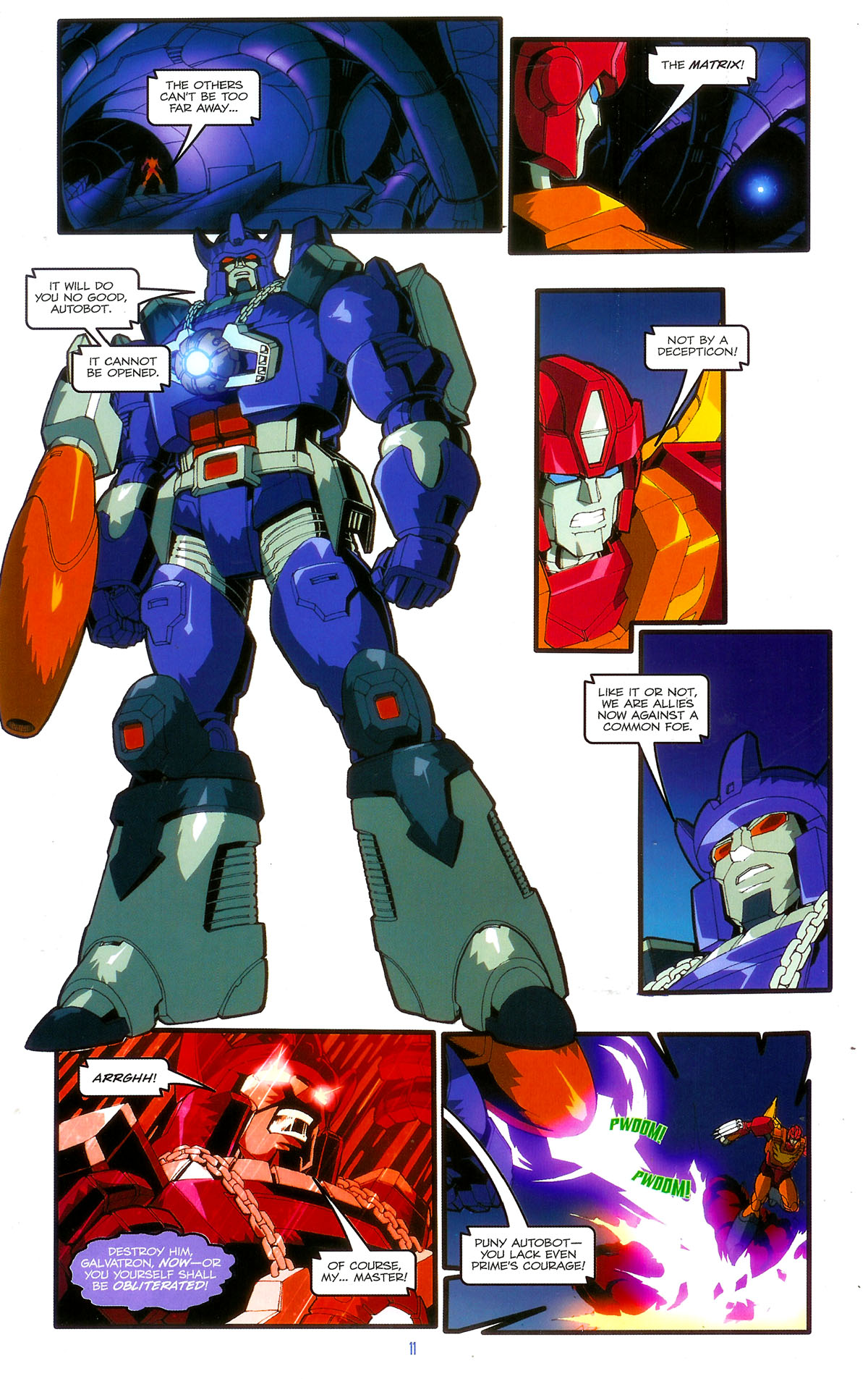 Read online The Transformers: The Animated Movie comic -  Issue #4 - 13