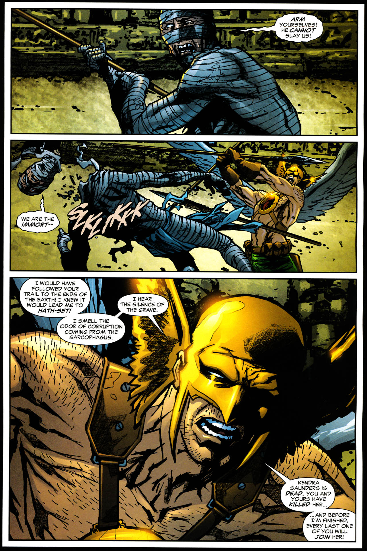 Read online Hawkgirl comic -  Issue #65 - 12