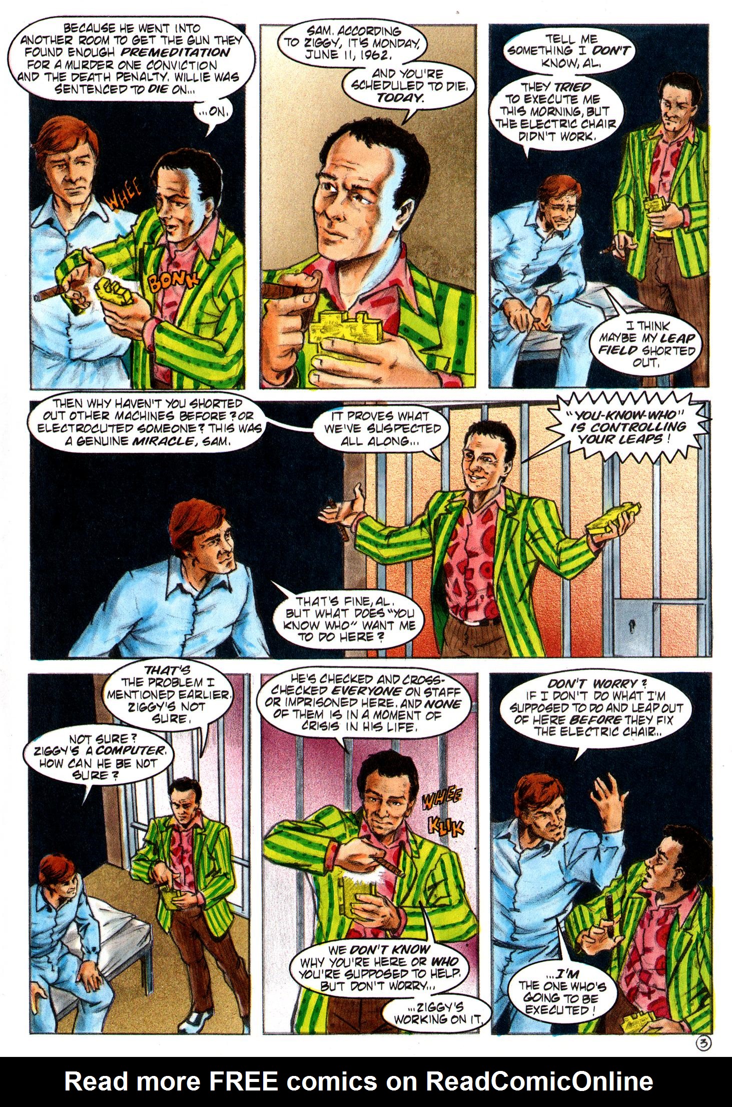 Read online Quantum Leap comic -  Issue #2 - 5