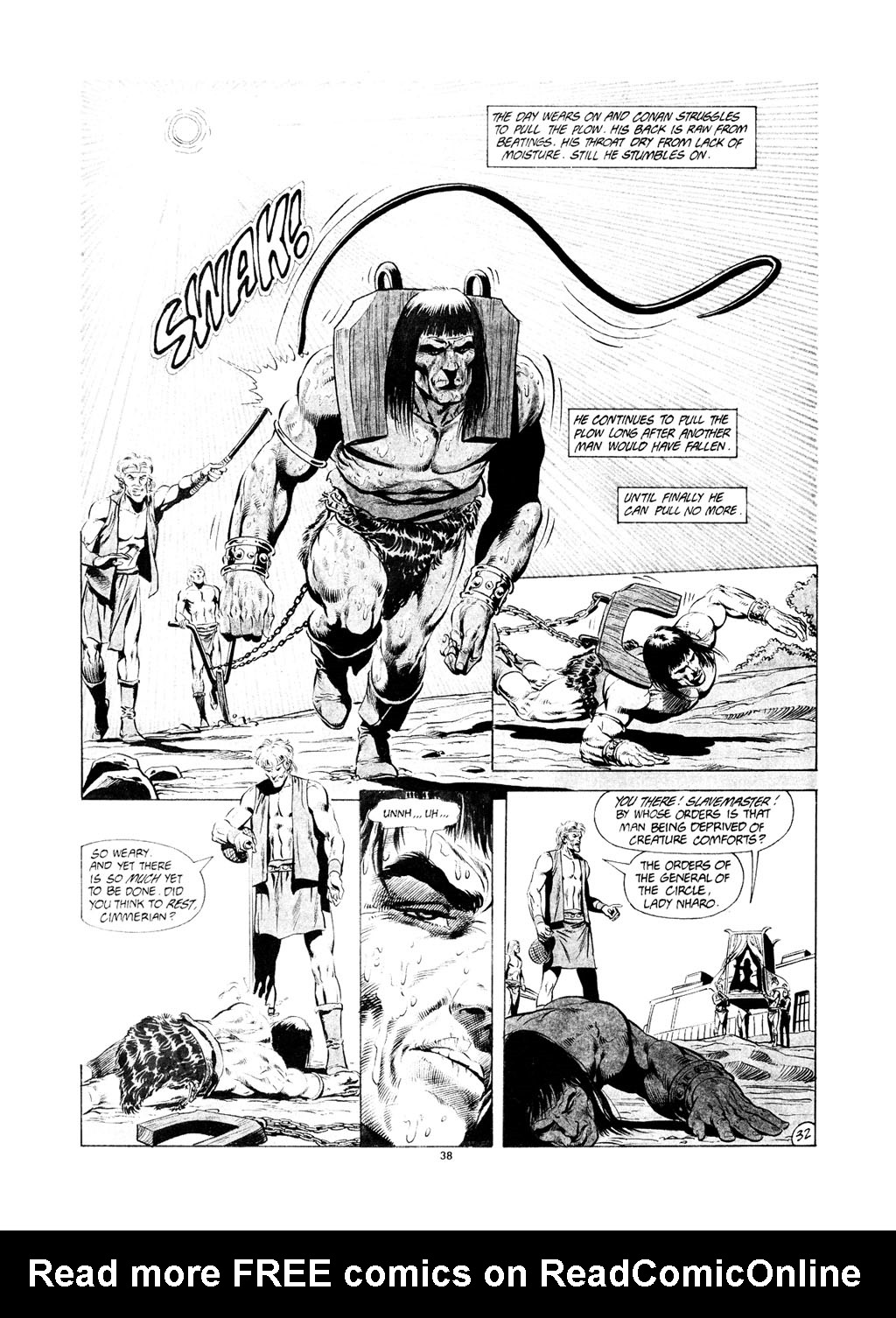 Read online The Savage Sword Of Conan comic -  Issue #149 - 38