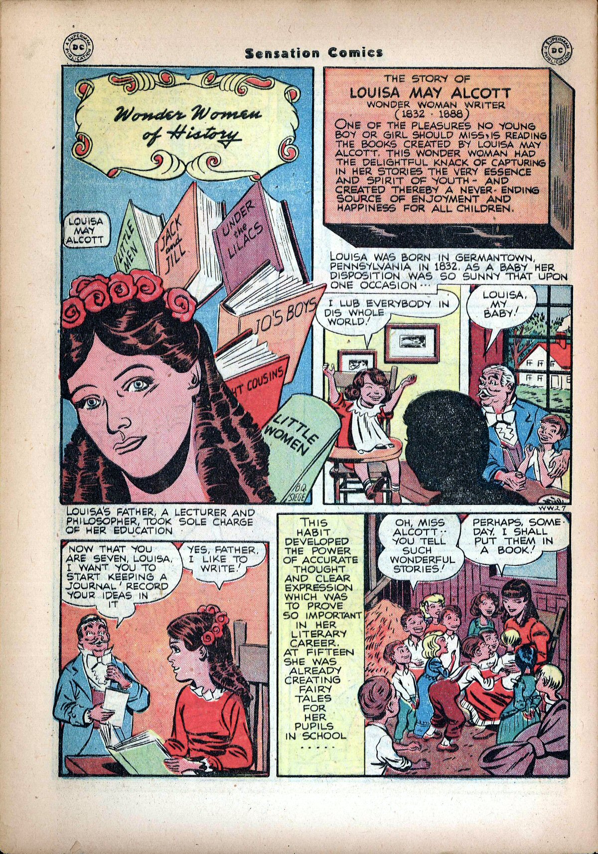 Read online Sensation (Mystery) Comics comic -  Issue #72 - 40