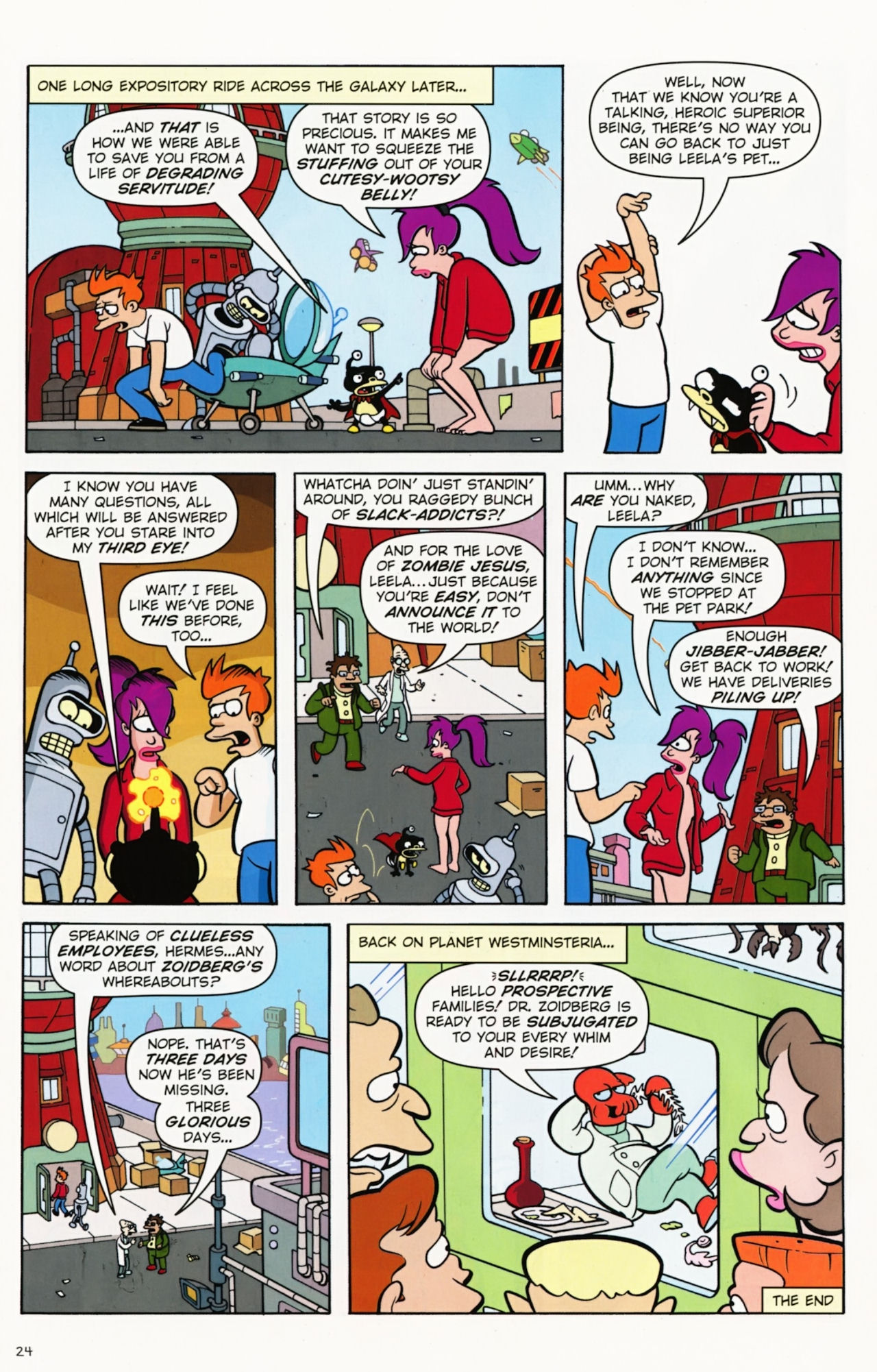 Read online Futurama Comics comic -  Issue #54 - 21