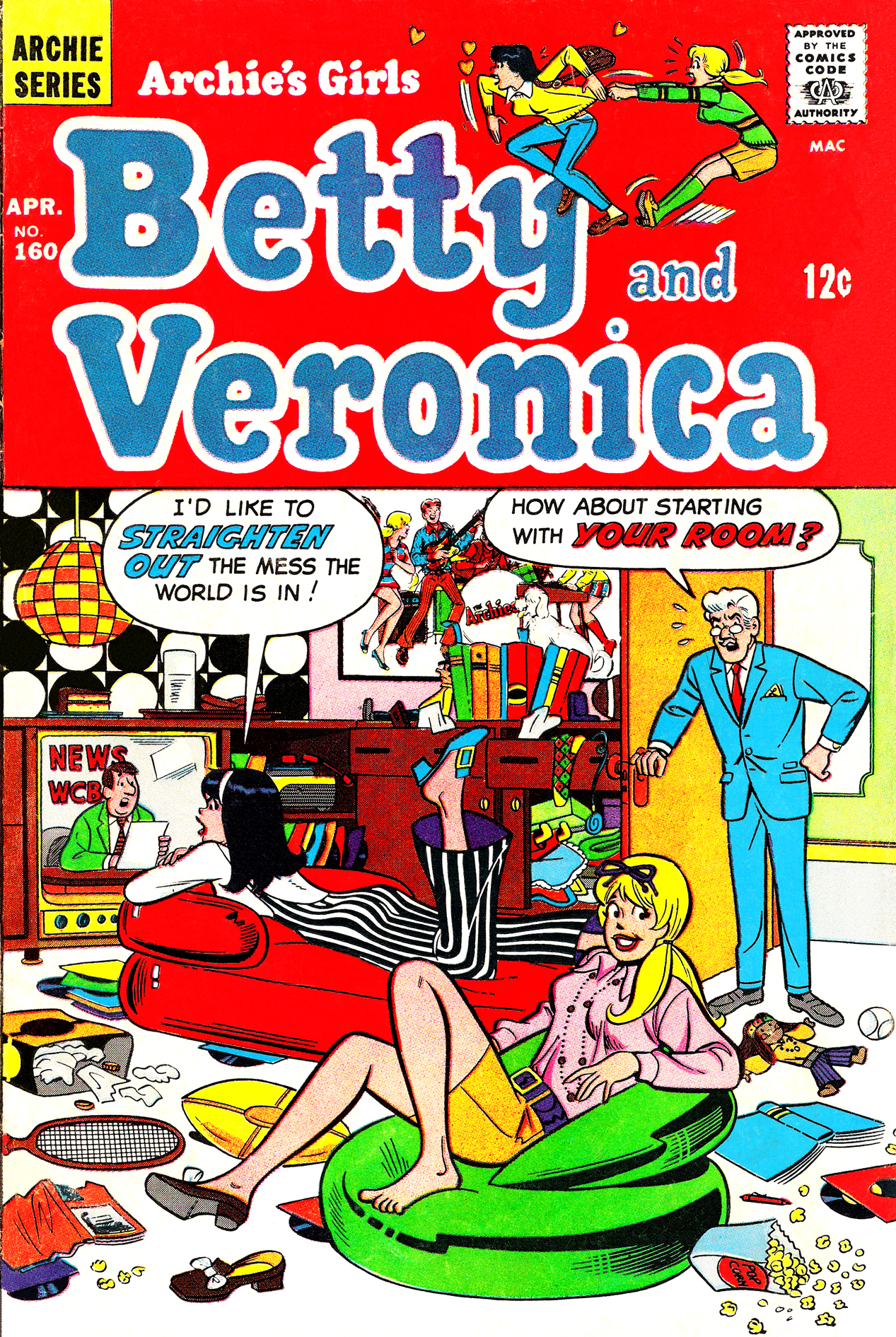 Read online Archie's Girls Betty and Veronica comic -  Issue #160 - 1
