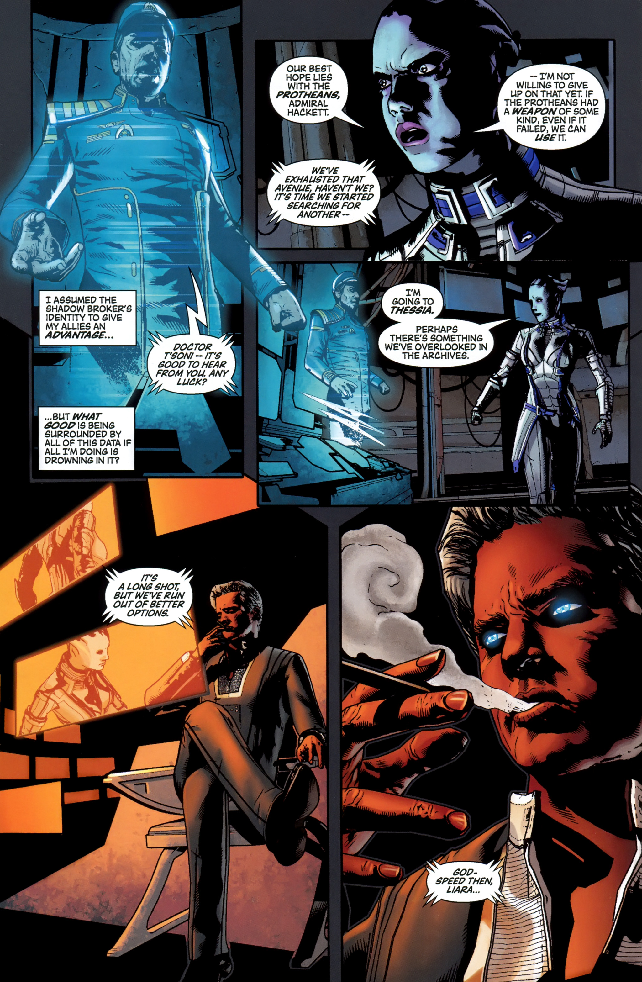 Read online Mass Effect: Homeworlds comic -  Issue #4 - 5