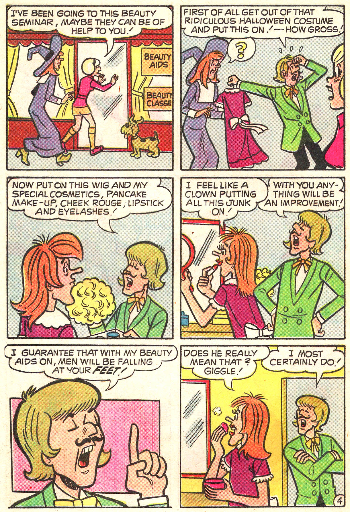 Read online Sabrina The Teenage Witch (1971) comic -  Issue #30 - 32