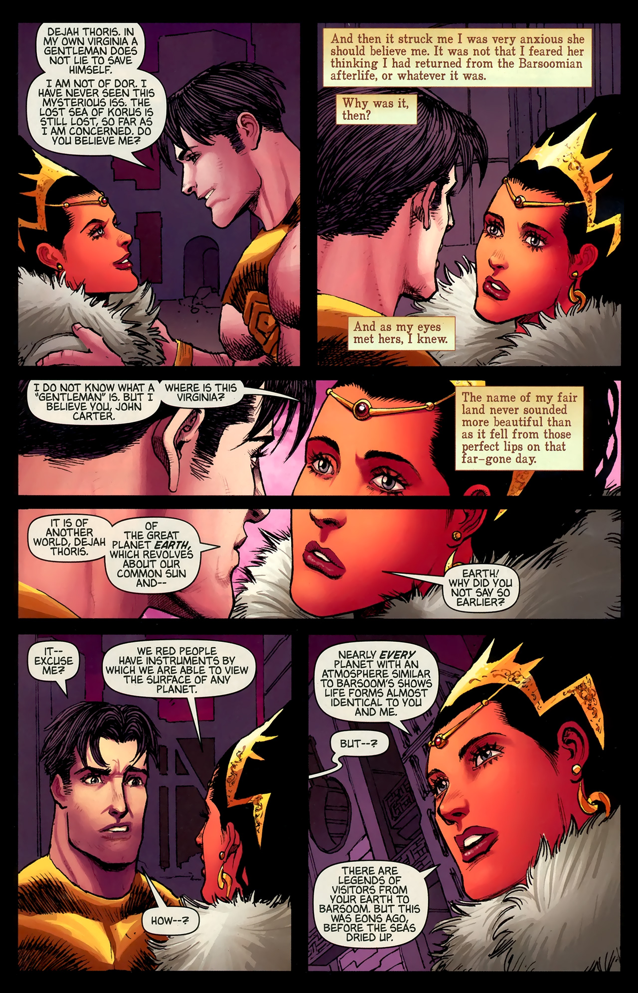 Read online Warlord of Mars comic -  Issue #5 - 6