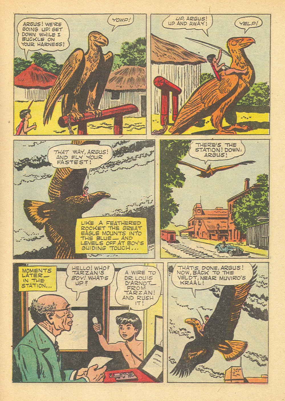 Read online Tarzan (1948) comic -  Issue #61 - 21