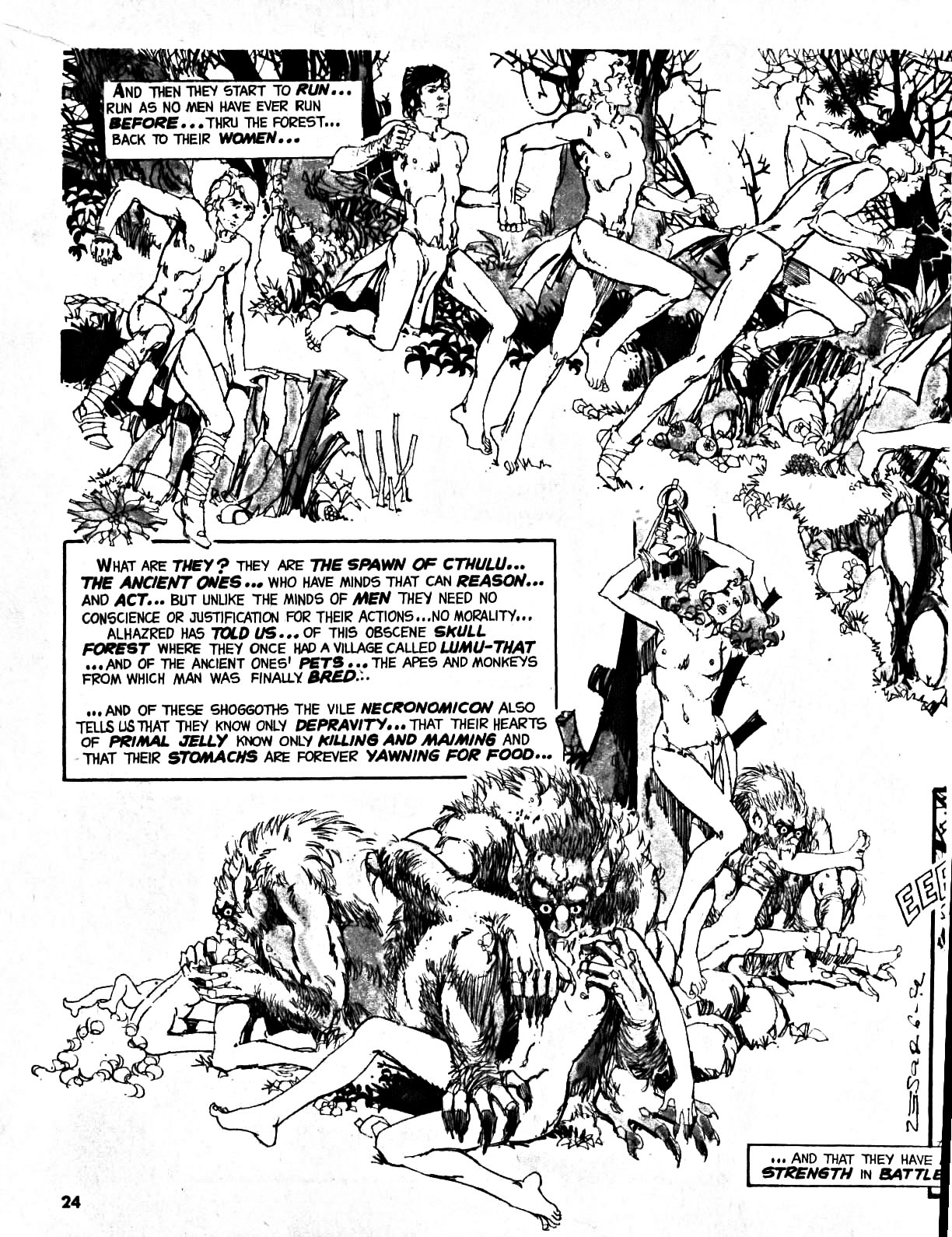 Read online Nightmare (1970) comic -  Issue #9 - 24