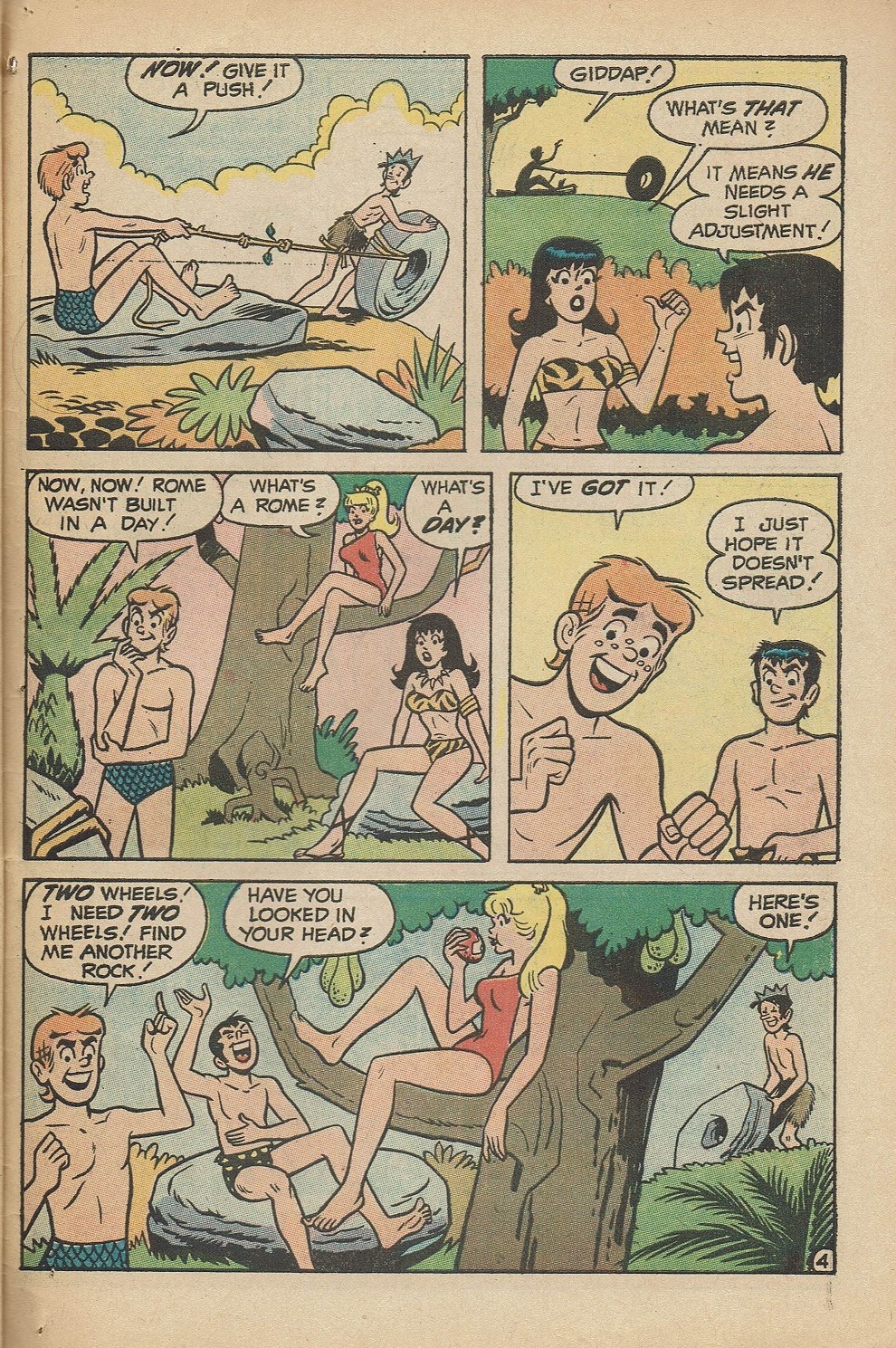 Read online Archie's TV Laugh-Out comic -  Issue #10 - 46