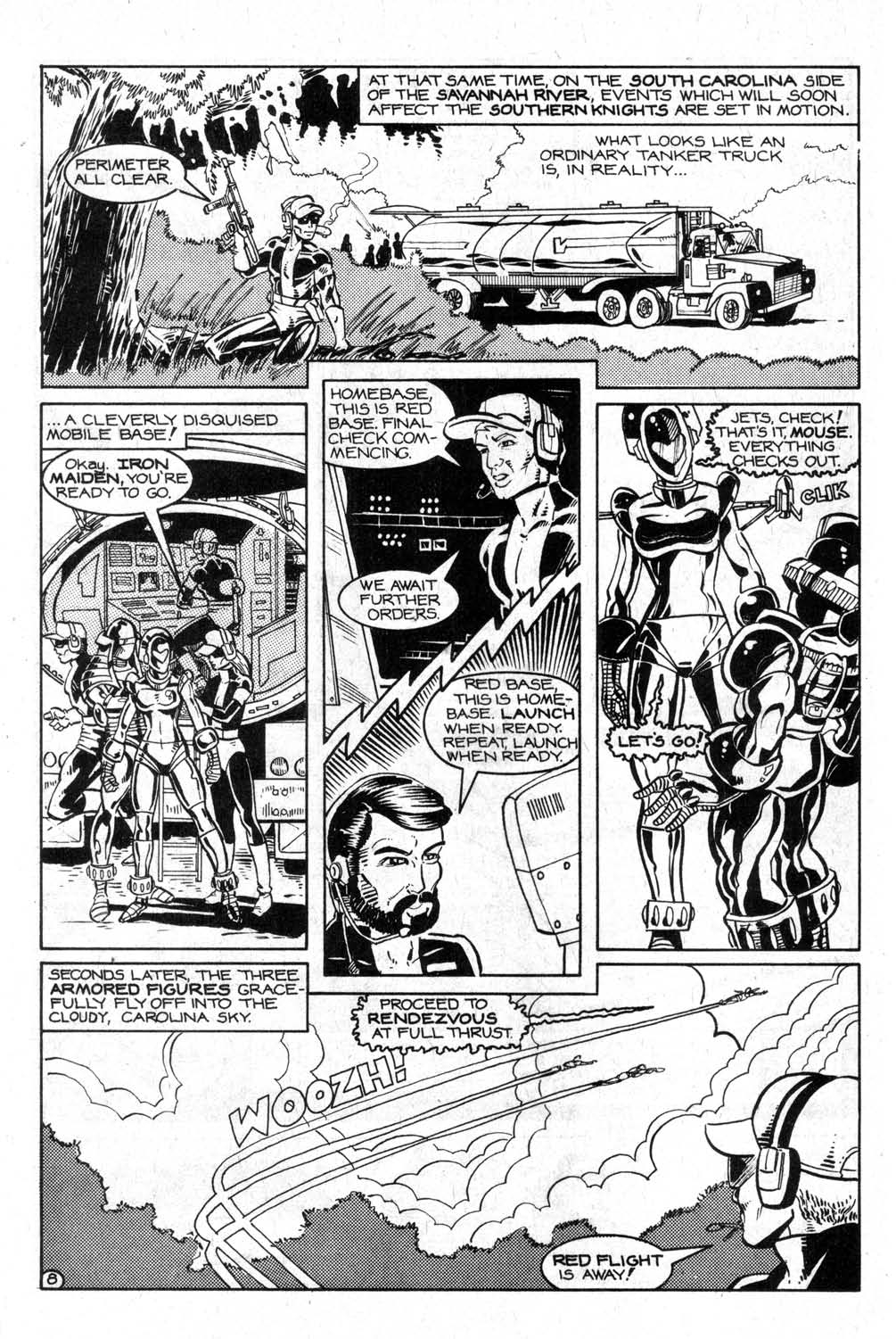 Read online Southern Knights comic -  Issue #9 - 10