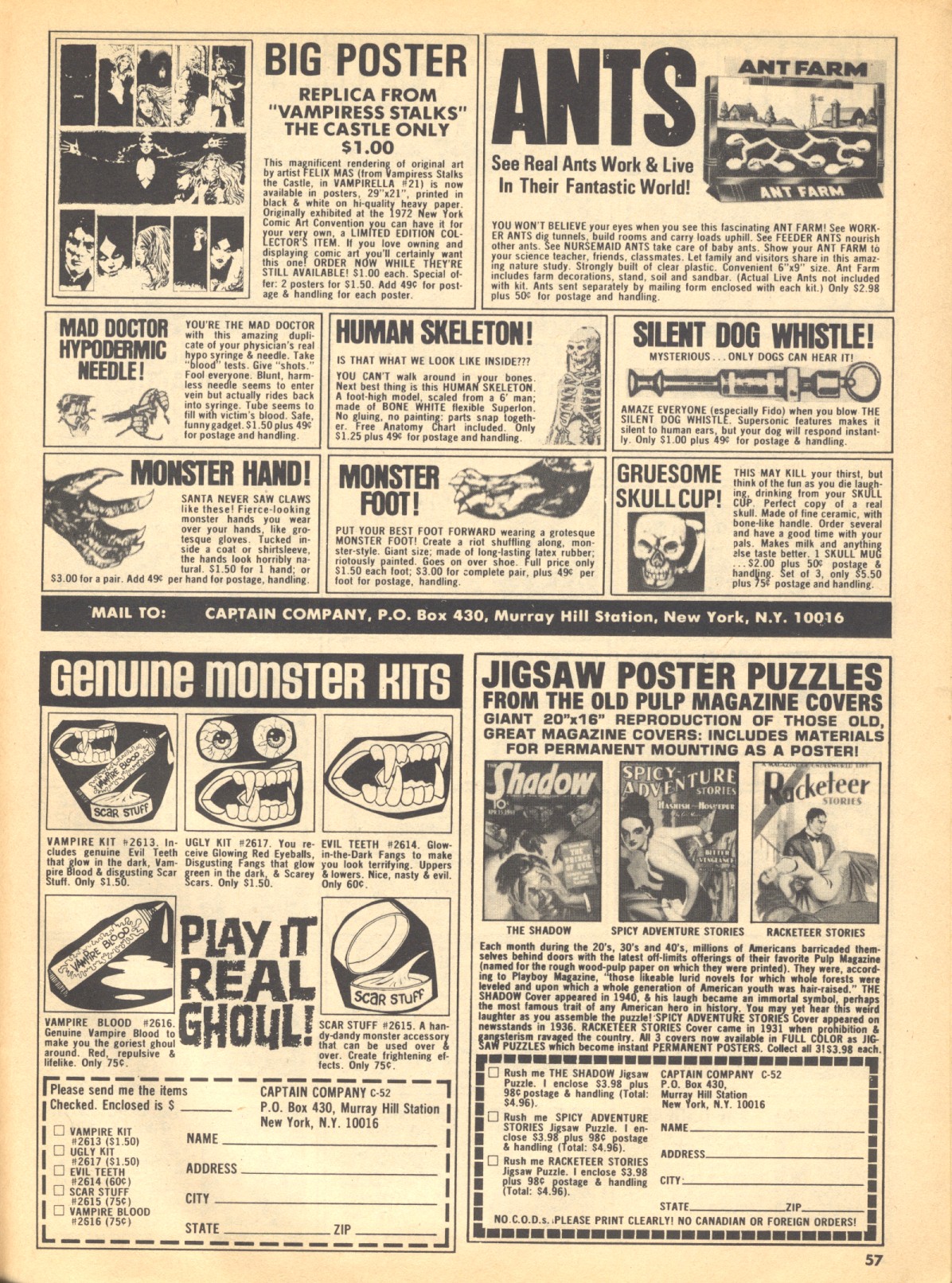 Read online Creepy (1964) comic -  Issue #52 - 57