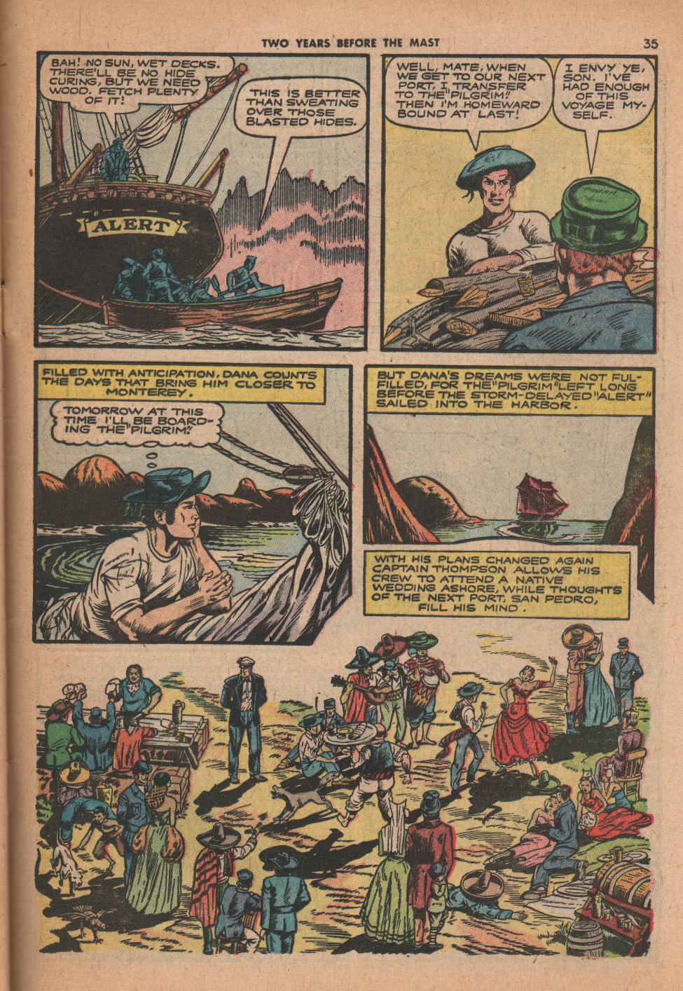 Read online Classics Illustrated comic -  Issue #25 - 37