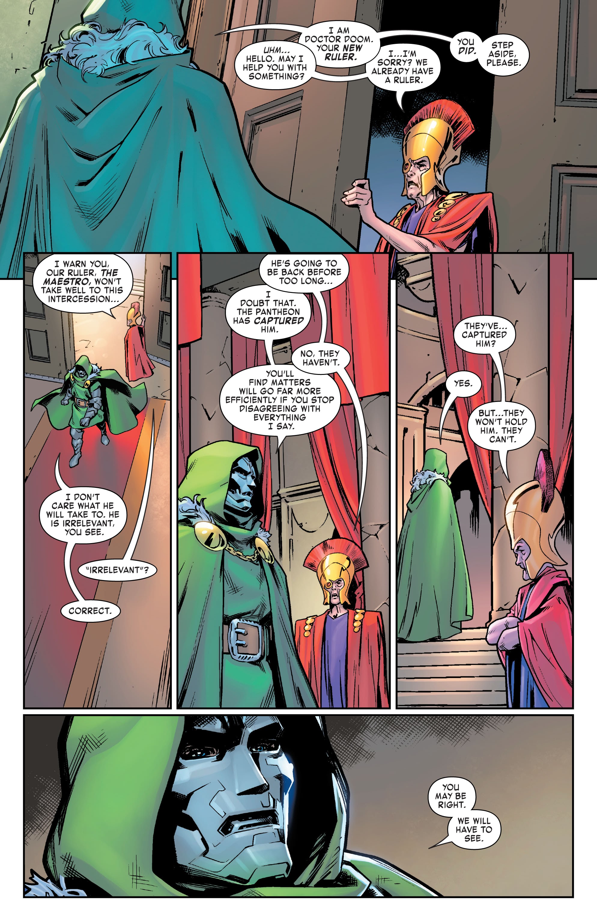 Read online Maestro: War And Pax comic -  Issue #4 - 5