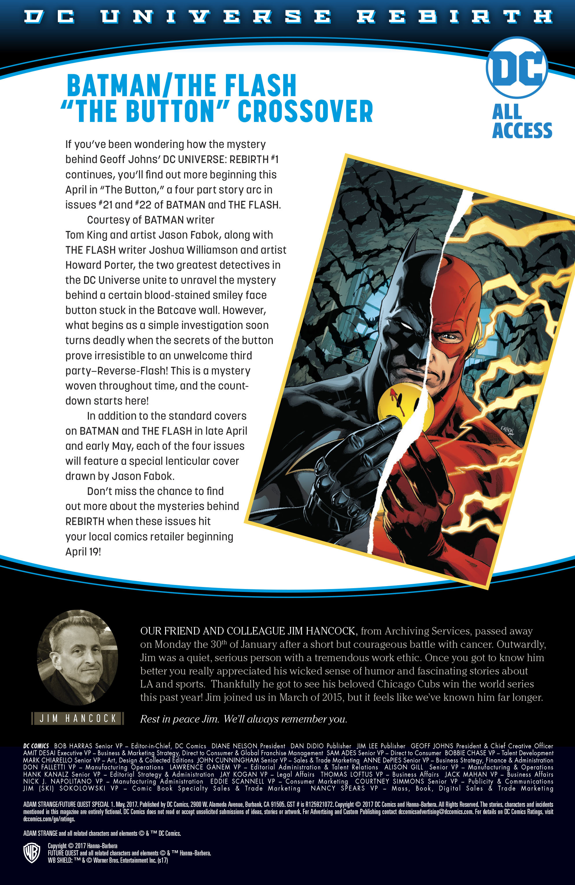 Read online Adam Strange/Future Quest Special comic -  Issue # Full - 42