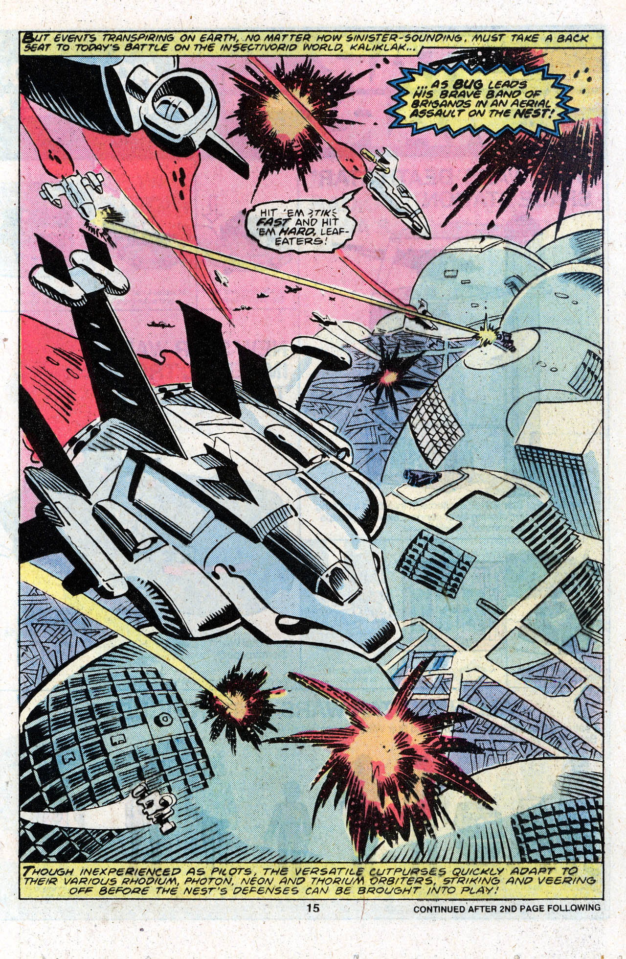 Read online Micronauts (1979) comic -  Issue #14 - 17
