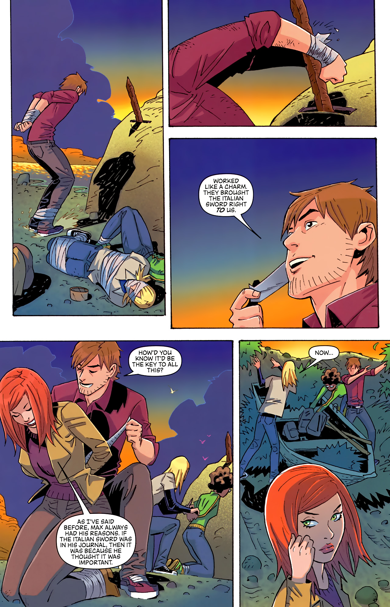 Read online Hunter's Fortune comic -  Issue #4 - 8