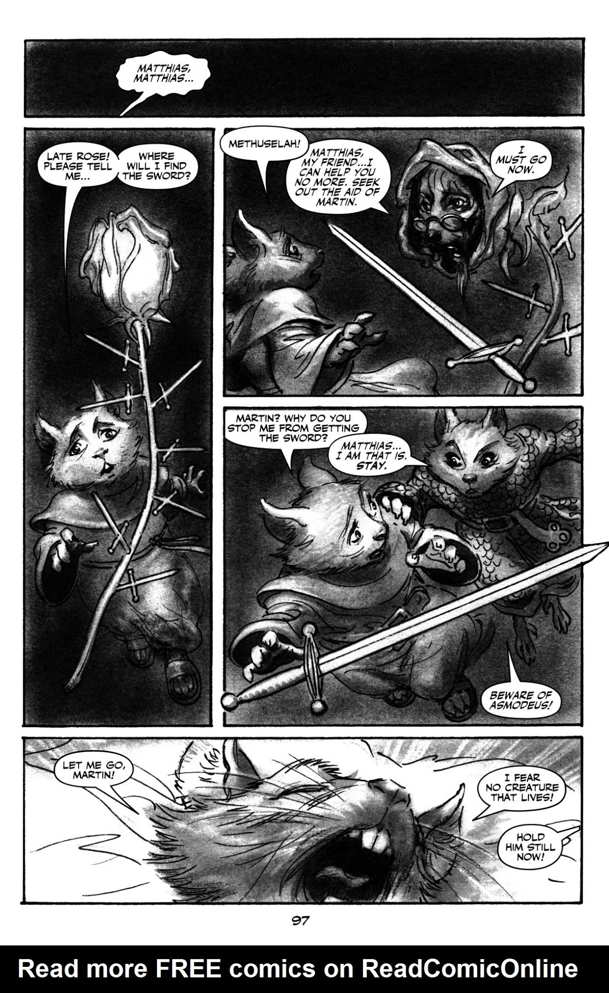 Read online Redwall: The Graphic Novel comic -  Issue # TPB - 102