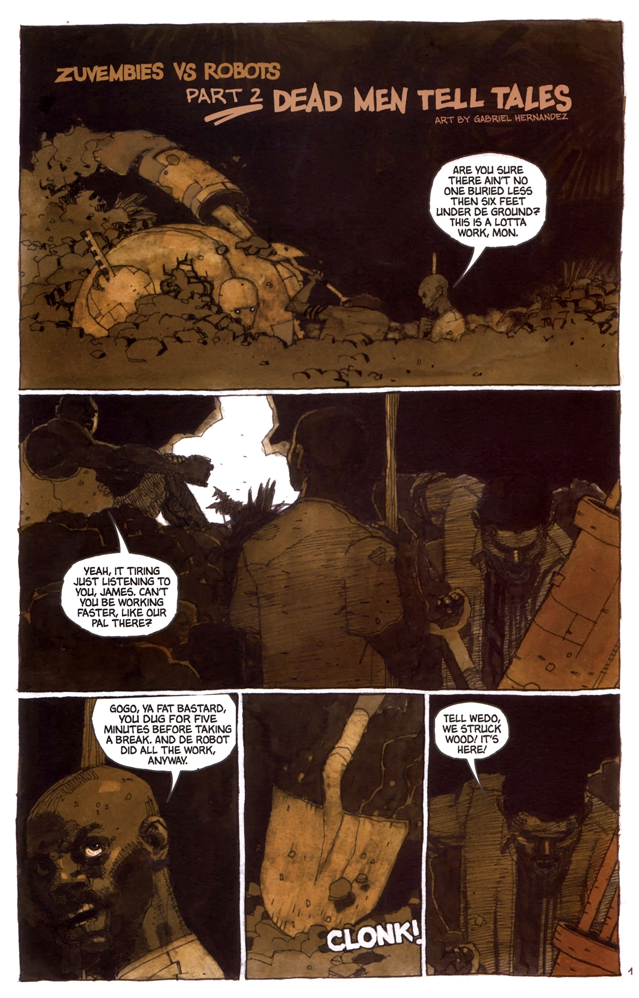 Read online Zombies vs. Robots Aventure comic -  Issue #2 - 16