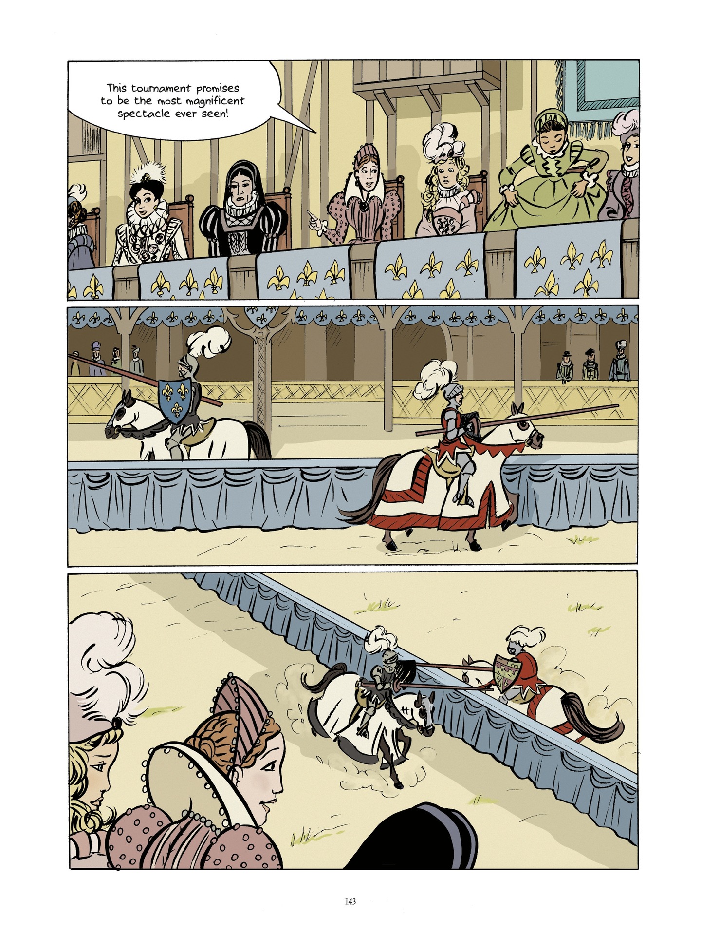 Read online The Princess of Clèves comic -  Issue # TPB (Part 1) - 135