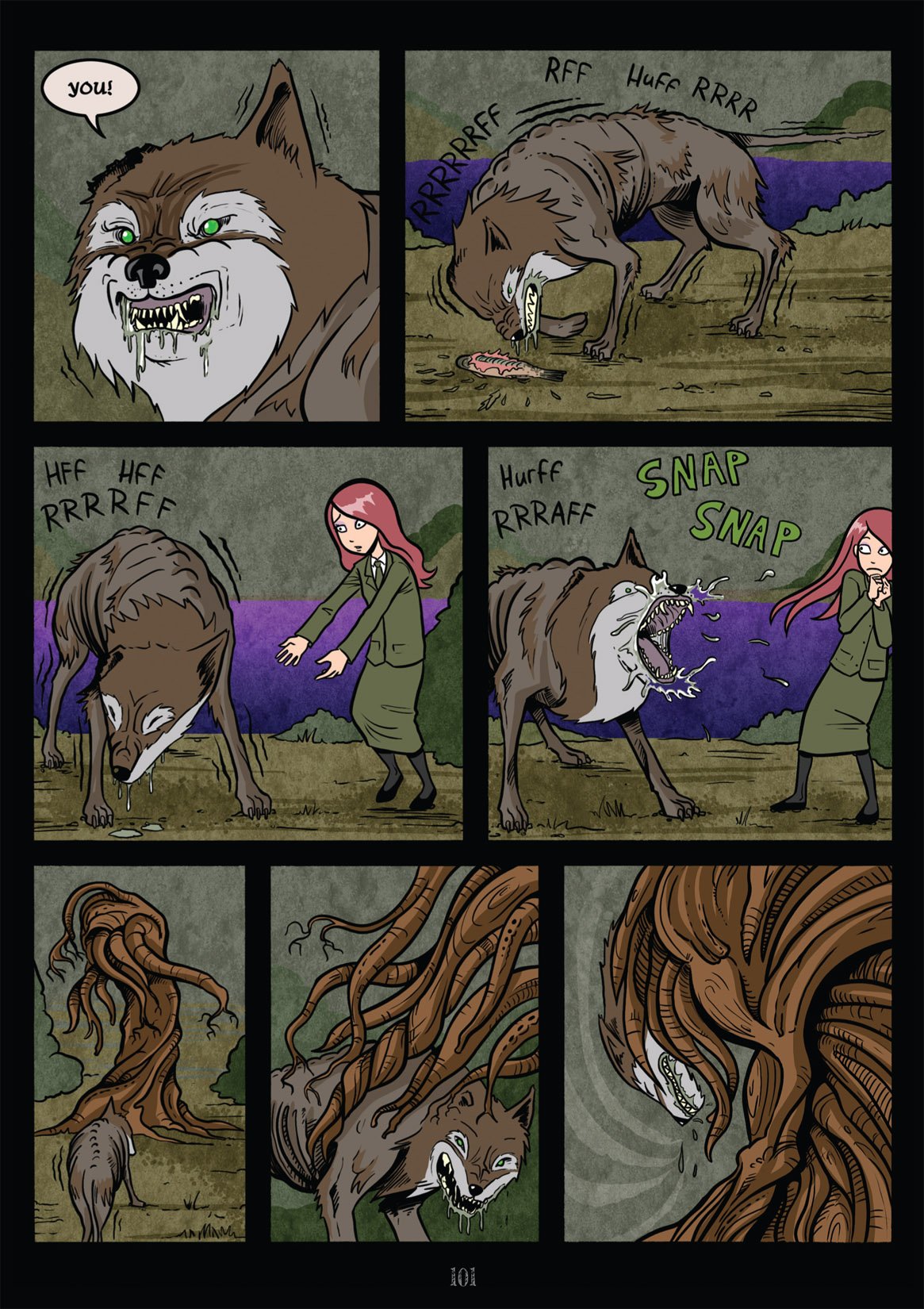 Read online Gunnerkrigg Court comic -  Issue # TPB 3 (Part 2) - 7