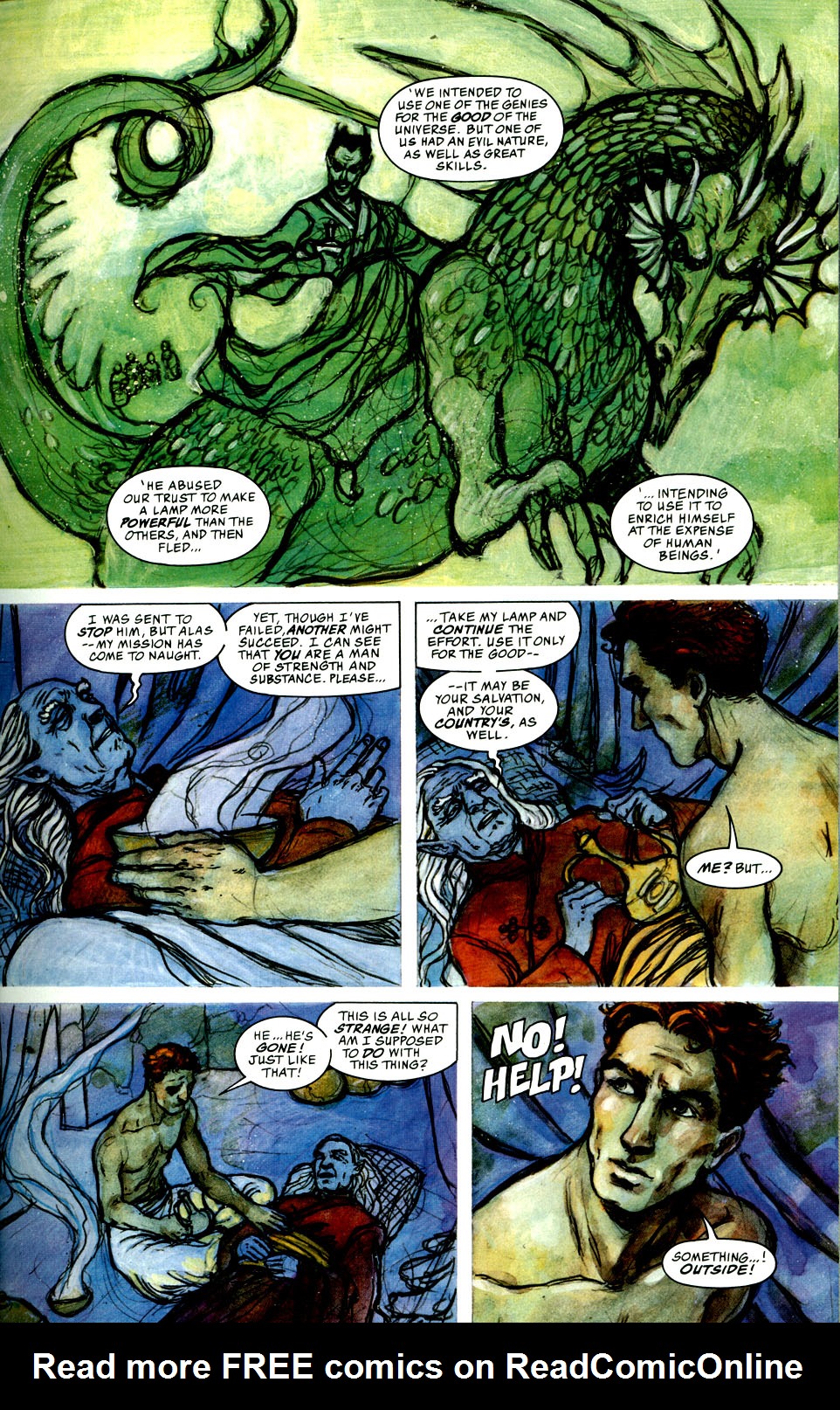 Read online Green Lantern: 1001 Emerald Nights comic -  Issue # TPB - 11