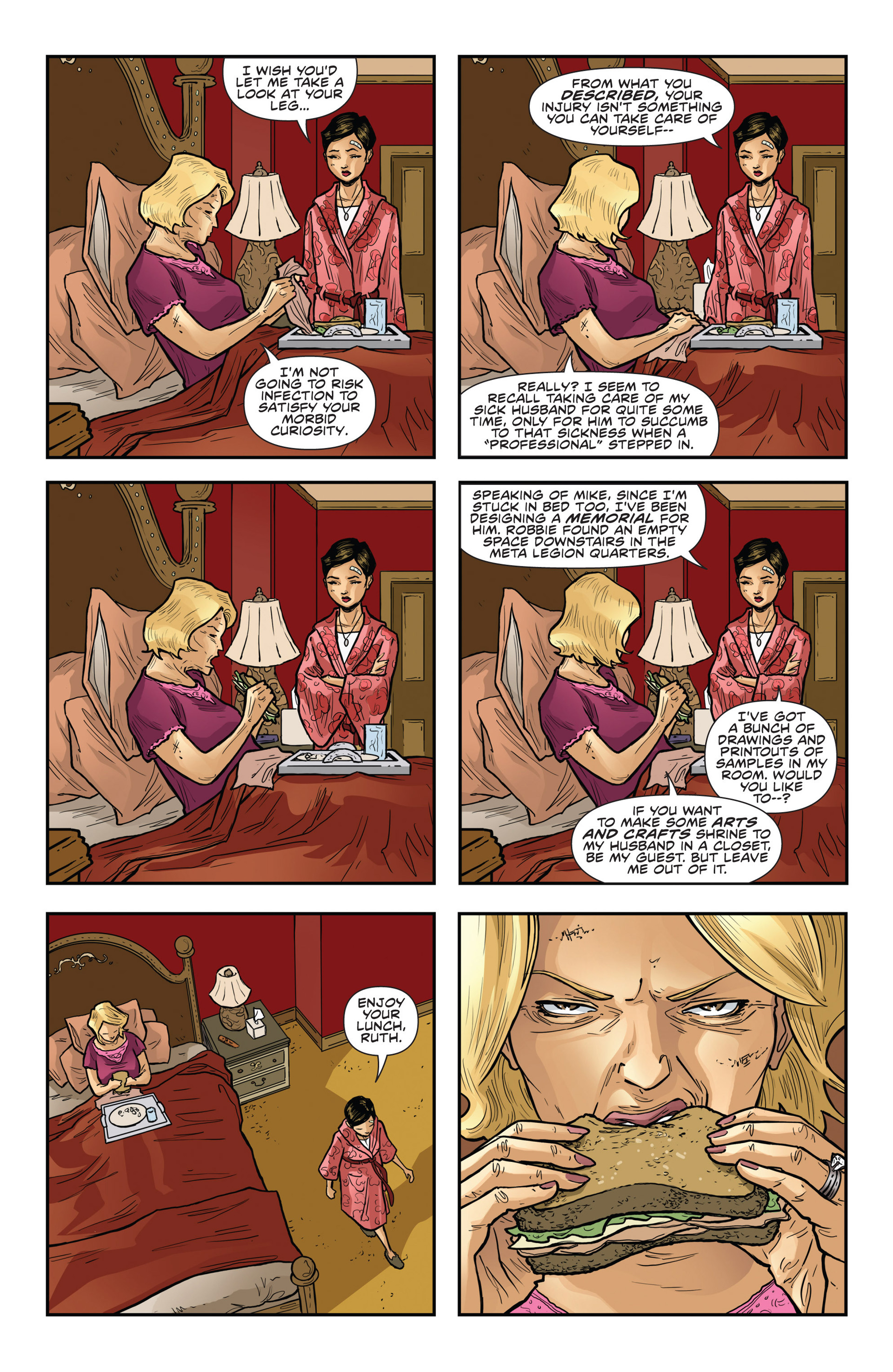 Read online Grace Randolph's Supurbia comic -  Issue #9 - 17