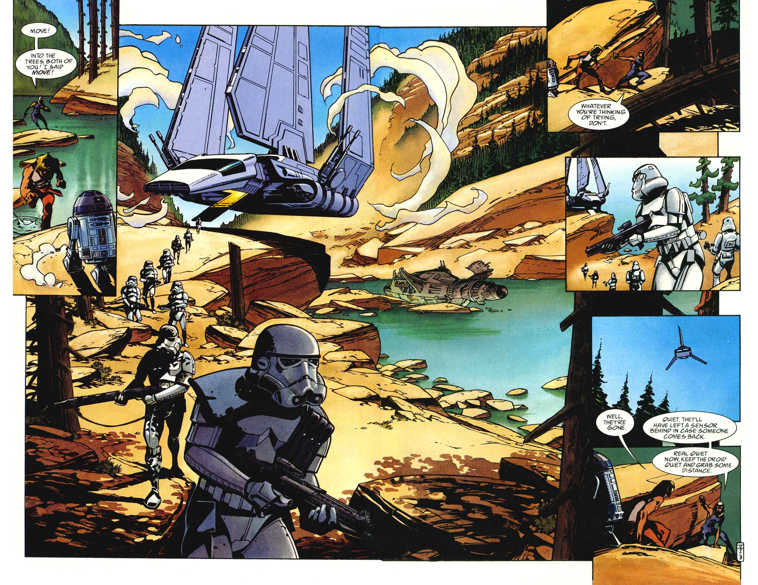 Read online Star Wars: Heir to the Empire comic -  Issue #5 - 4