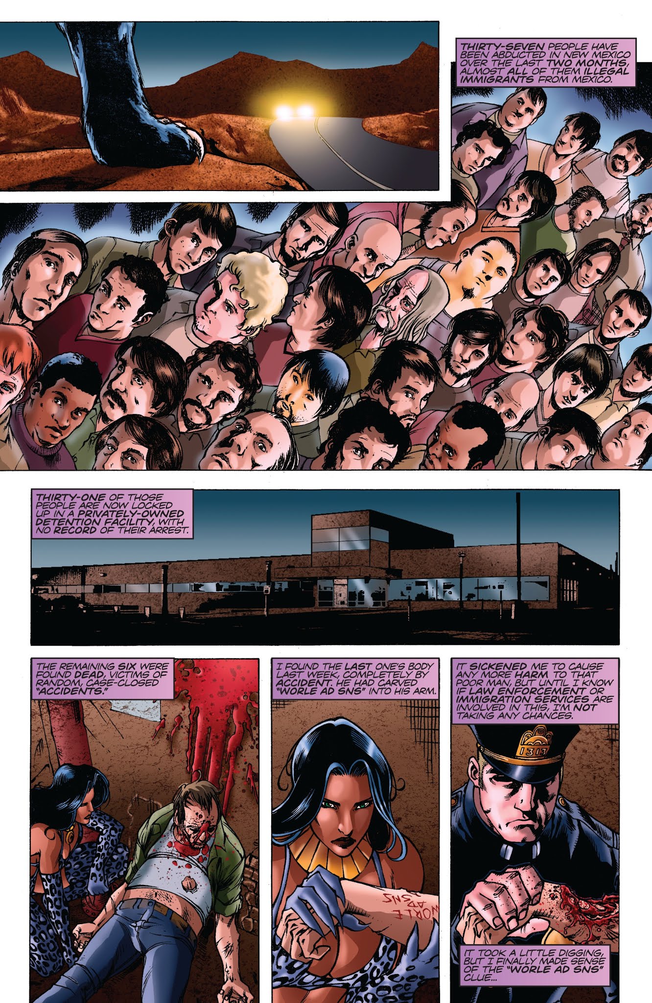 Read online Pantha comic -  Issue #1 - 7