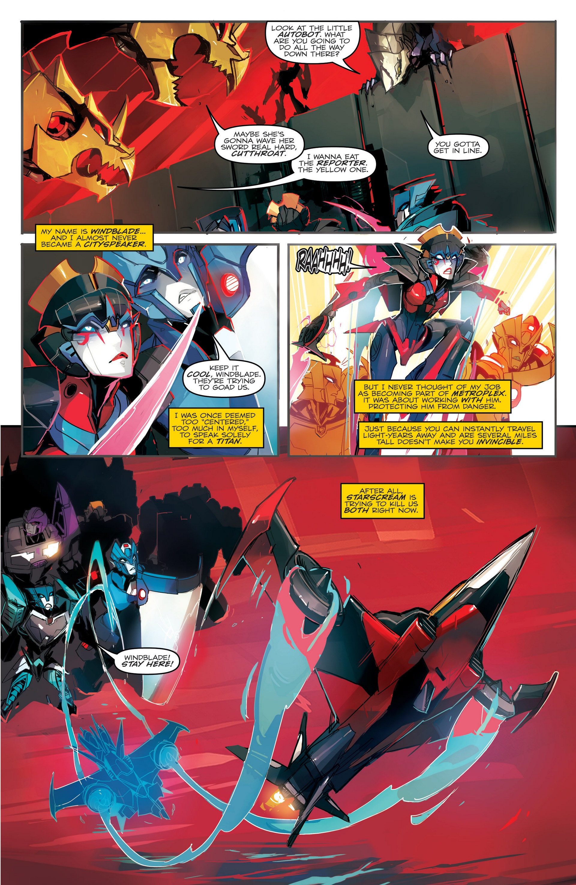 Read online The Transformers: Windblade (2014) comic -  Issue #3 - 5