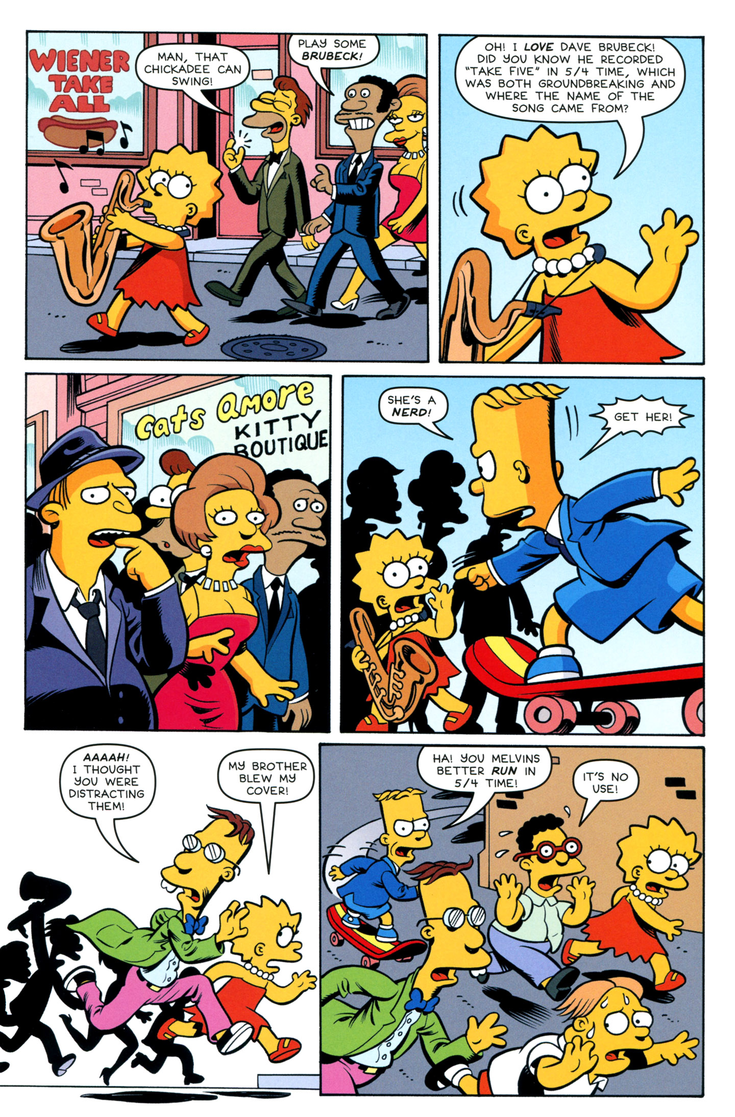 Read online Simpsons One-Shot Wonders: Professor Frink comic -  Issue # Full - 8