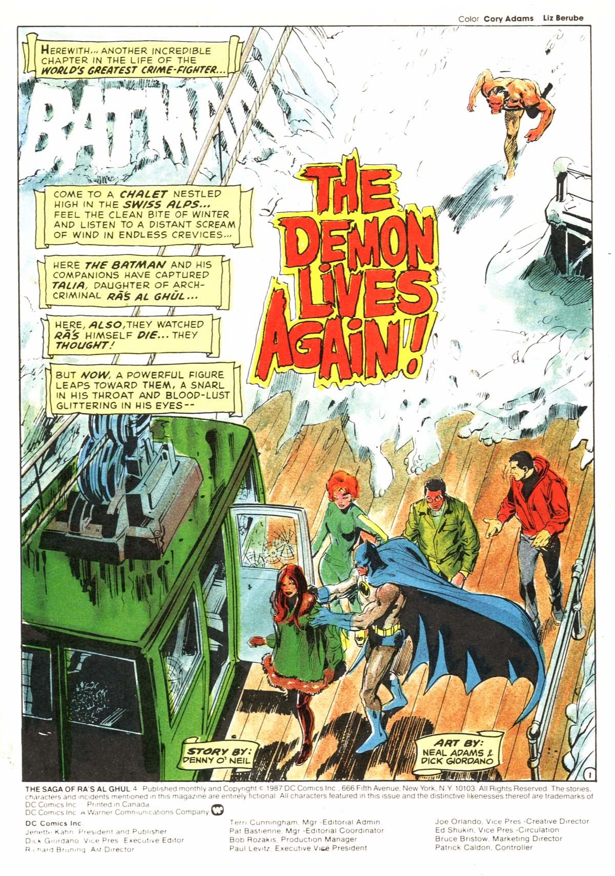 Read online The Saga of Ra's Al Ghul comic -  Issue #4 - 3